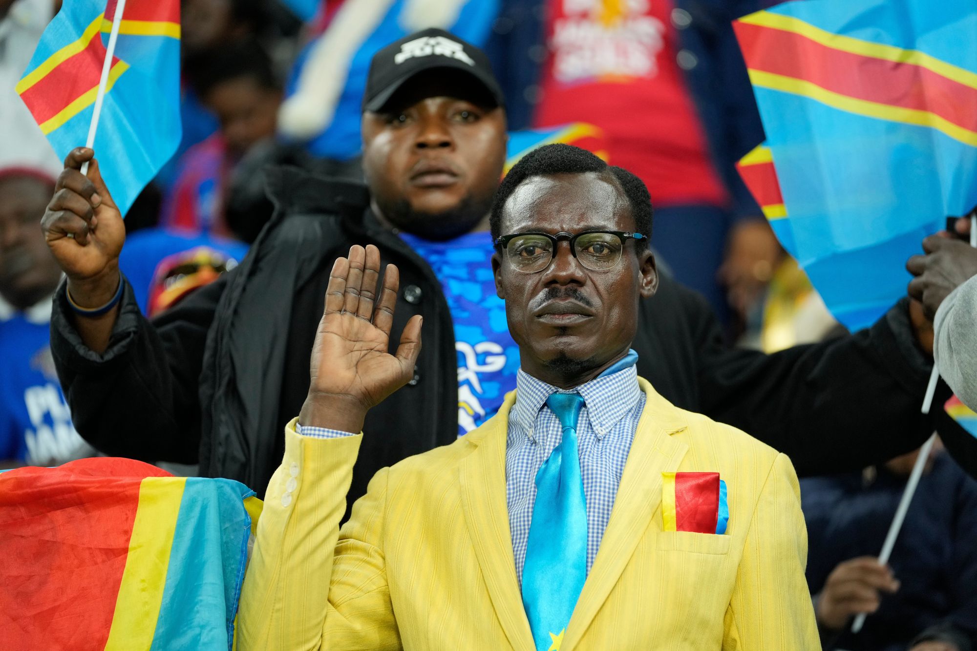 Congo’s famous living statue fan to miss World Cup play-off against Jamaica due to visa issues