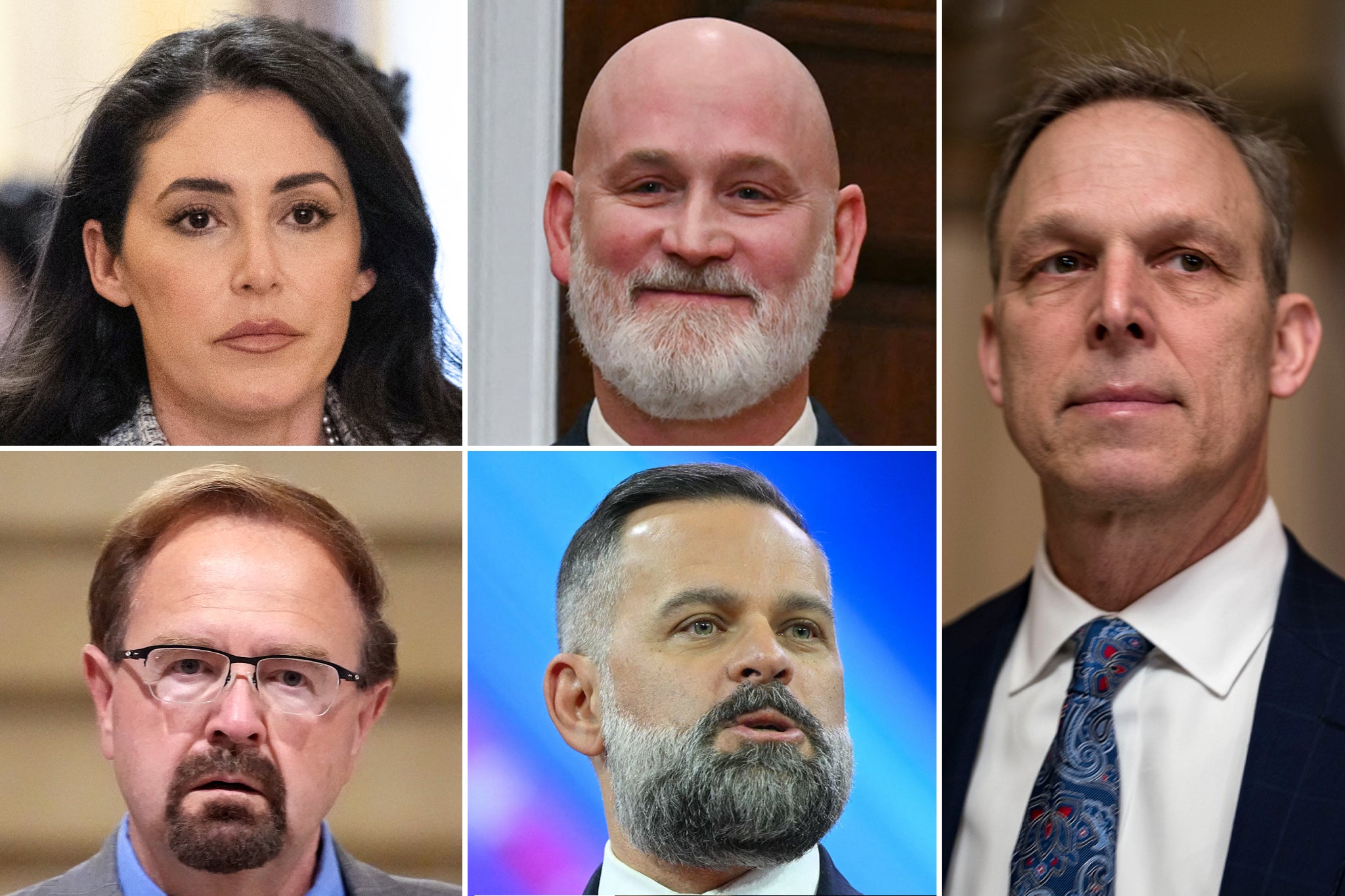 These 5 underperforming Republicans are teetering on a cliff’s edge. Trump’s tanking approval could push them over