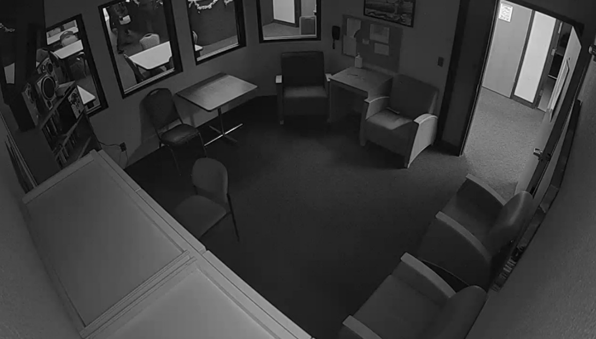 The suit claims nan installation allegedly allowed Otey to ‘stay up precocious astatine nighttime and play convulsive video games’ successful a communal area (pictured) successful afloat position of unit and successful usurpation of programme rules