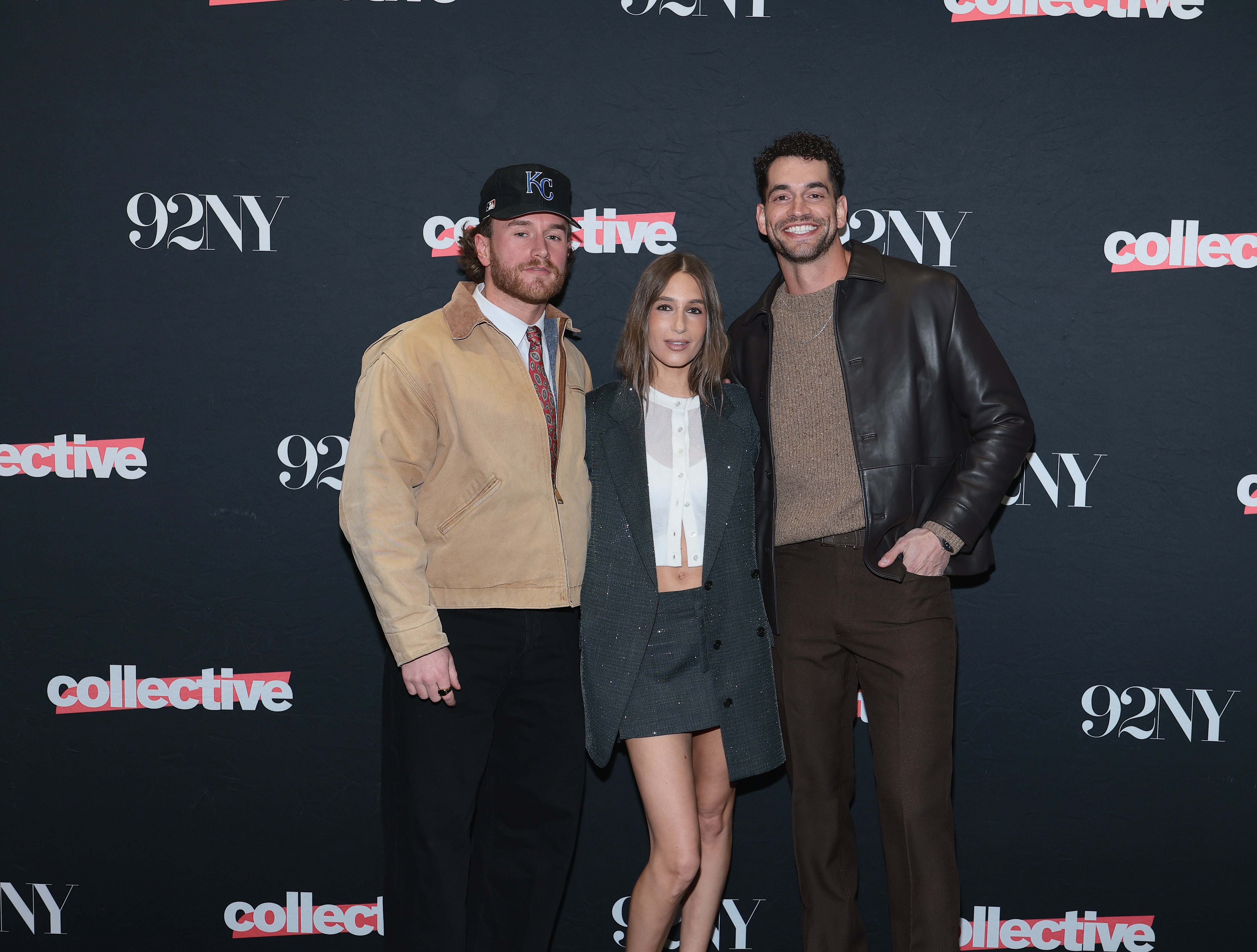Wilson and Batula photographed with co-star Jesse Solomon at a January event in New York.