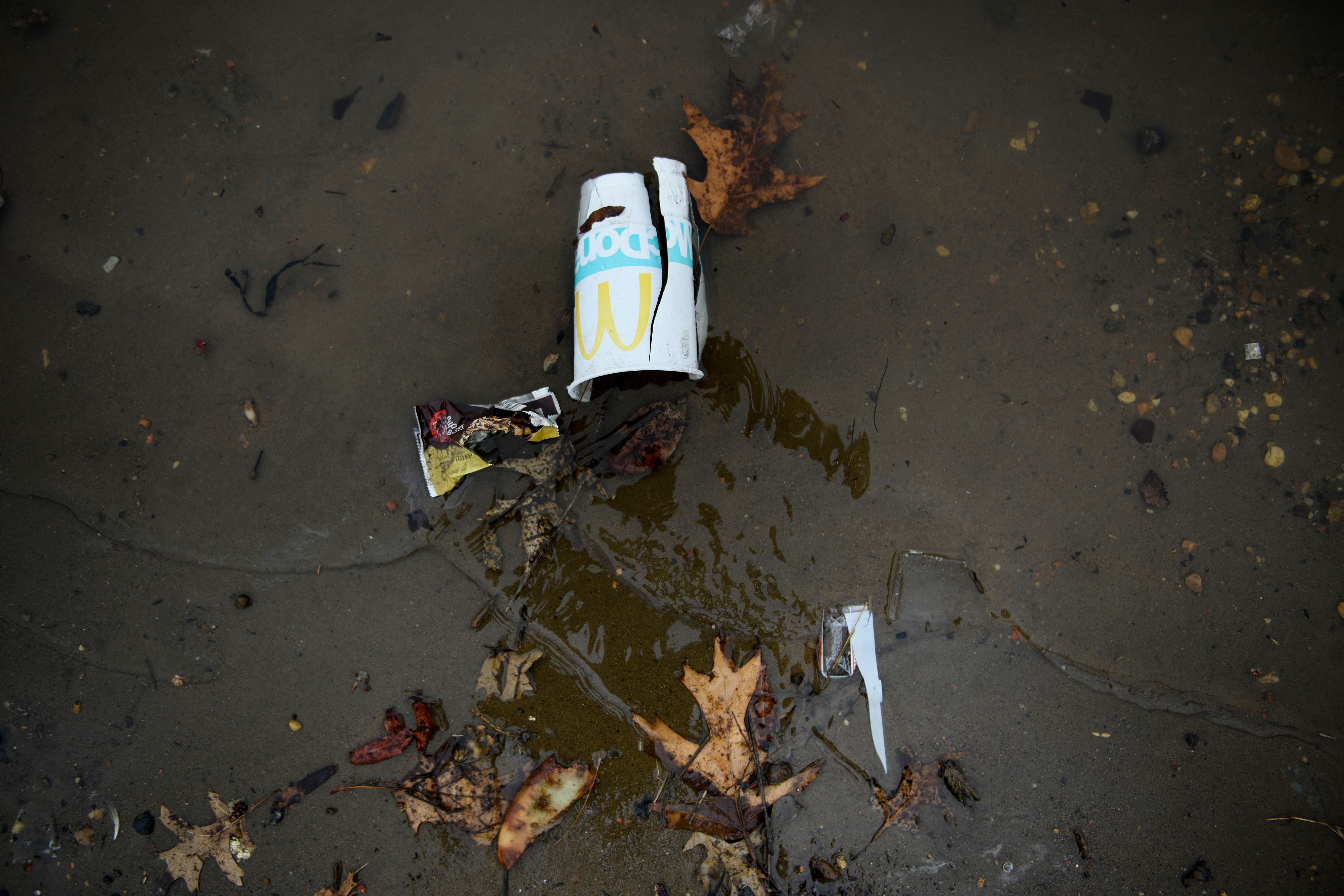 Not lovin’ it: Canada residents confused as empty Big Mac and McChicken sauce bags keep washing up along coastline