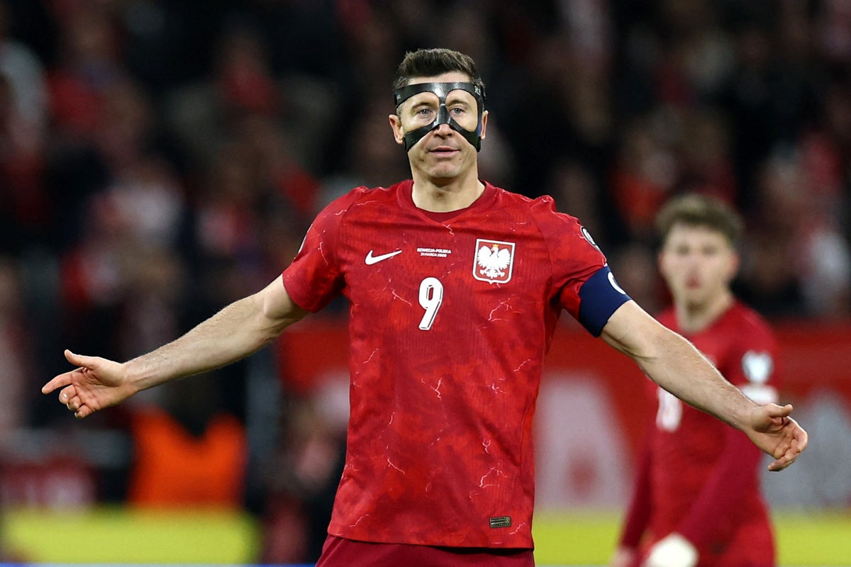 Robert Lewandowski hints at international retirement after Poland endure World Cup heartbreak