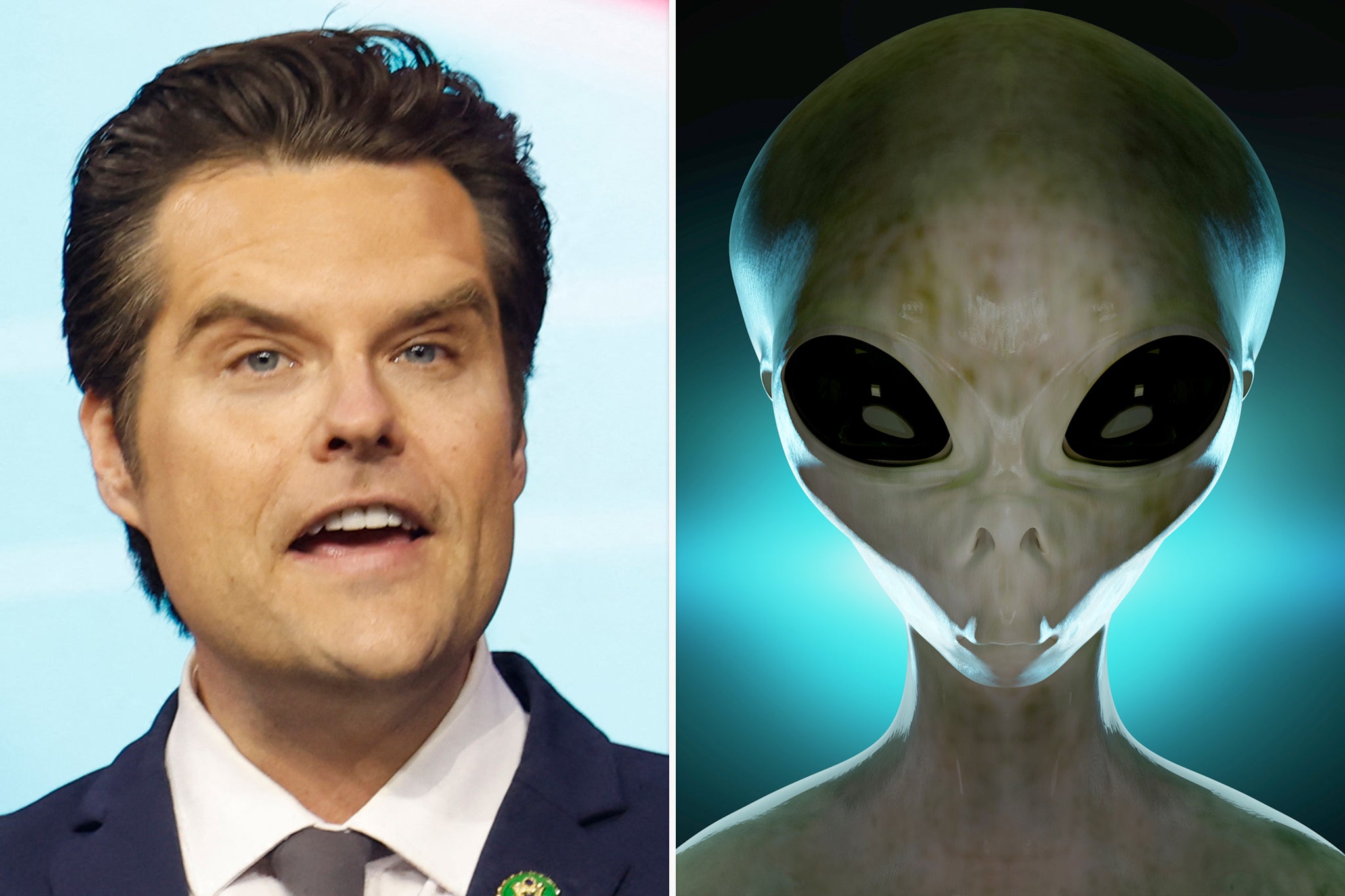 Matt Gaetz says he was briefed on secret alien breeding program when in office