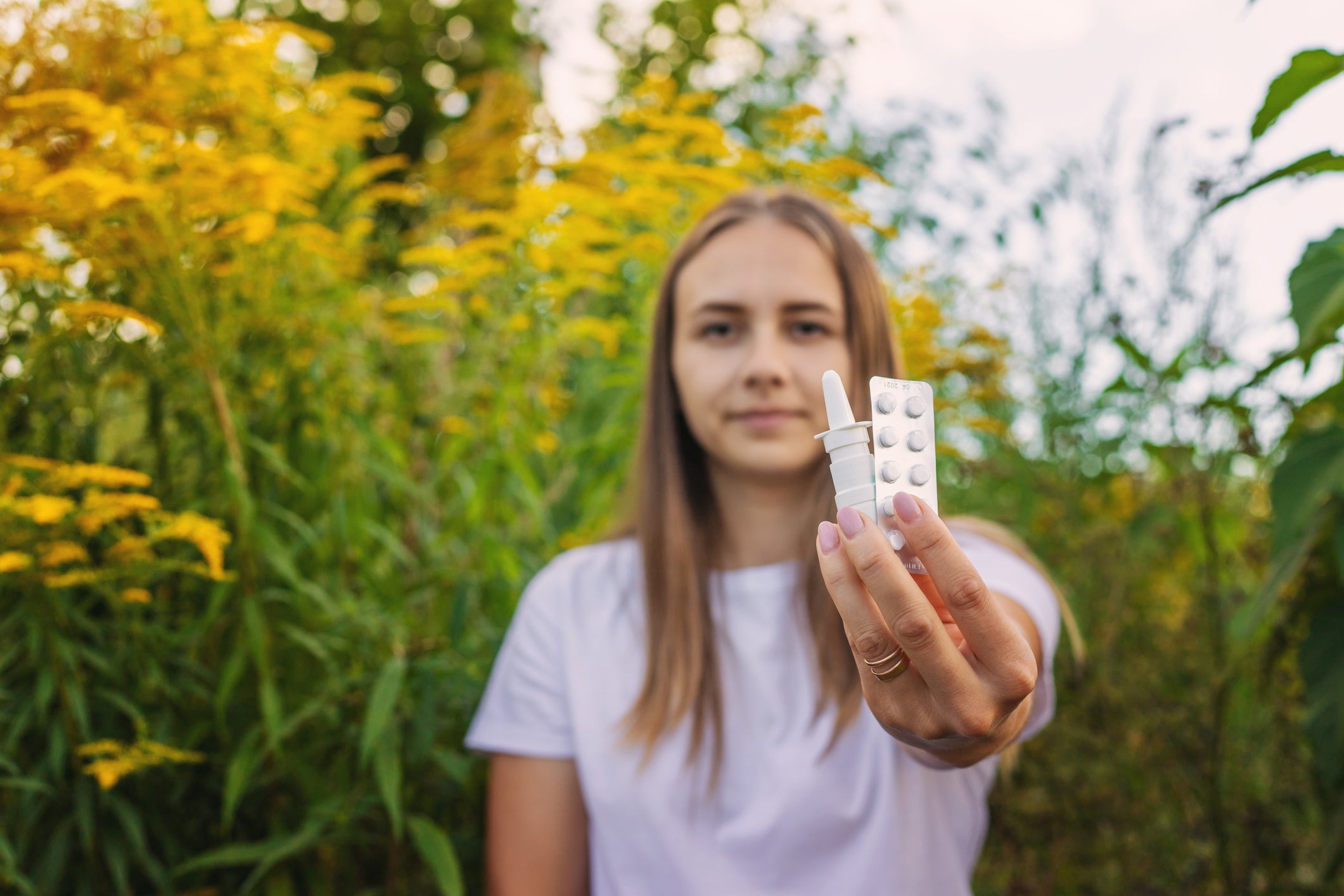 Sufferers are mainly directed towards over the counter tablets and nasal sprays