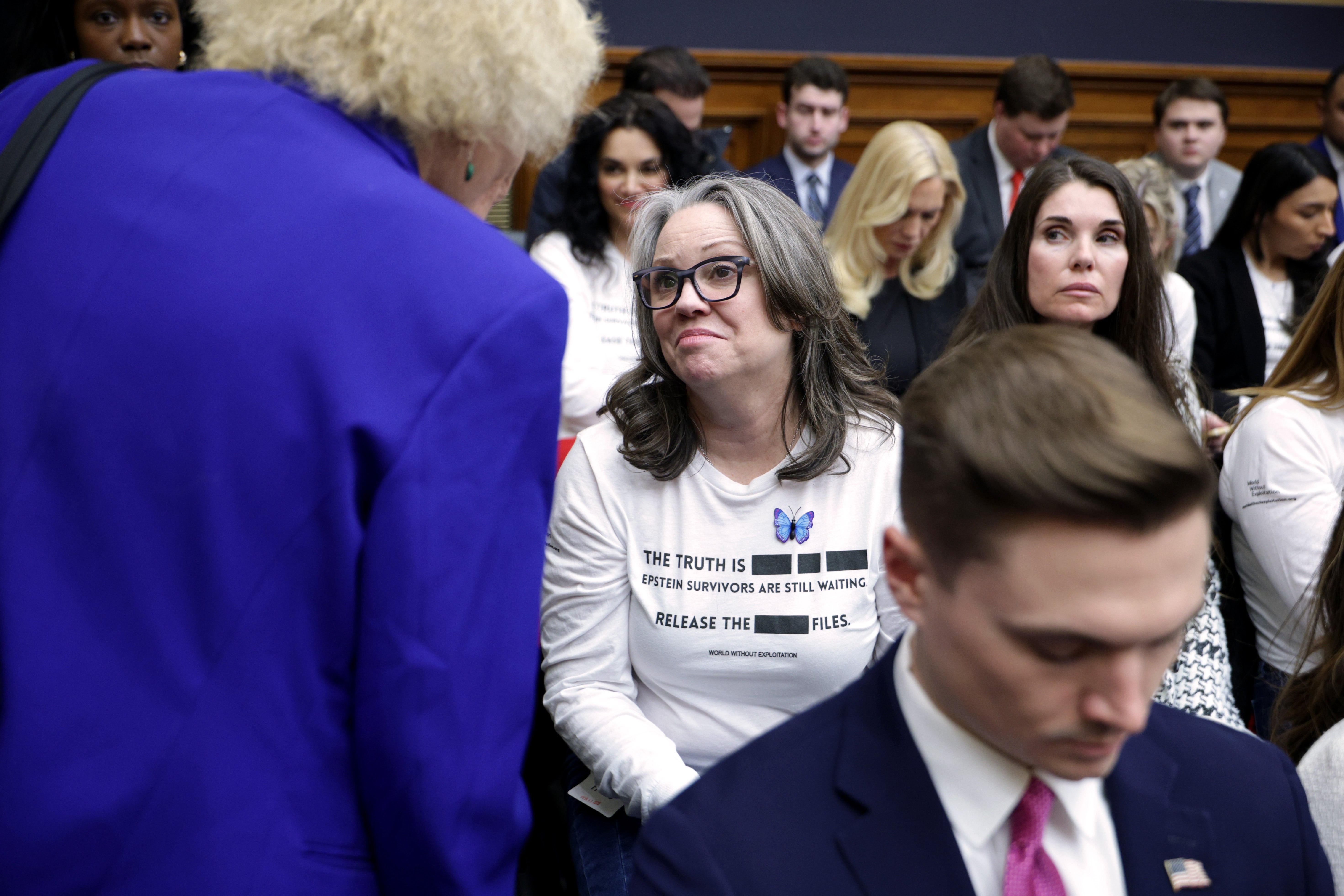 Epstein subsister Jess Michaels said that she was ‘very glad’ that President Donald Trump fired Attorney General Pam Bondi, but feared that it would beryllium ‘another hold tactic.’