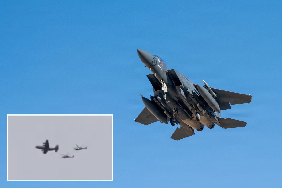 Iran-US war latest: Trump shares footage of ‘massive strike’ he claims killed military leaders in Tehran