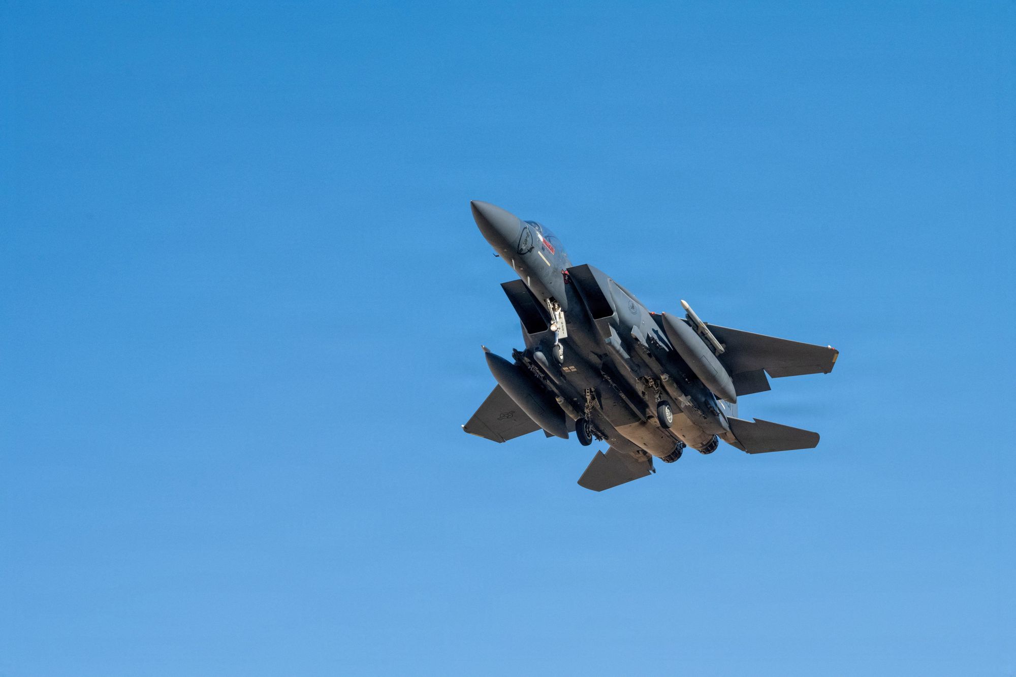 A U.S. F-15 pitchy was changeable down complete Iran connected Friday, pinch some unit members recovered live by U.S. forces