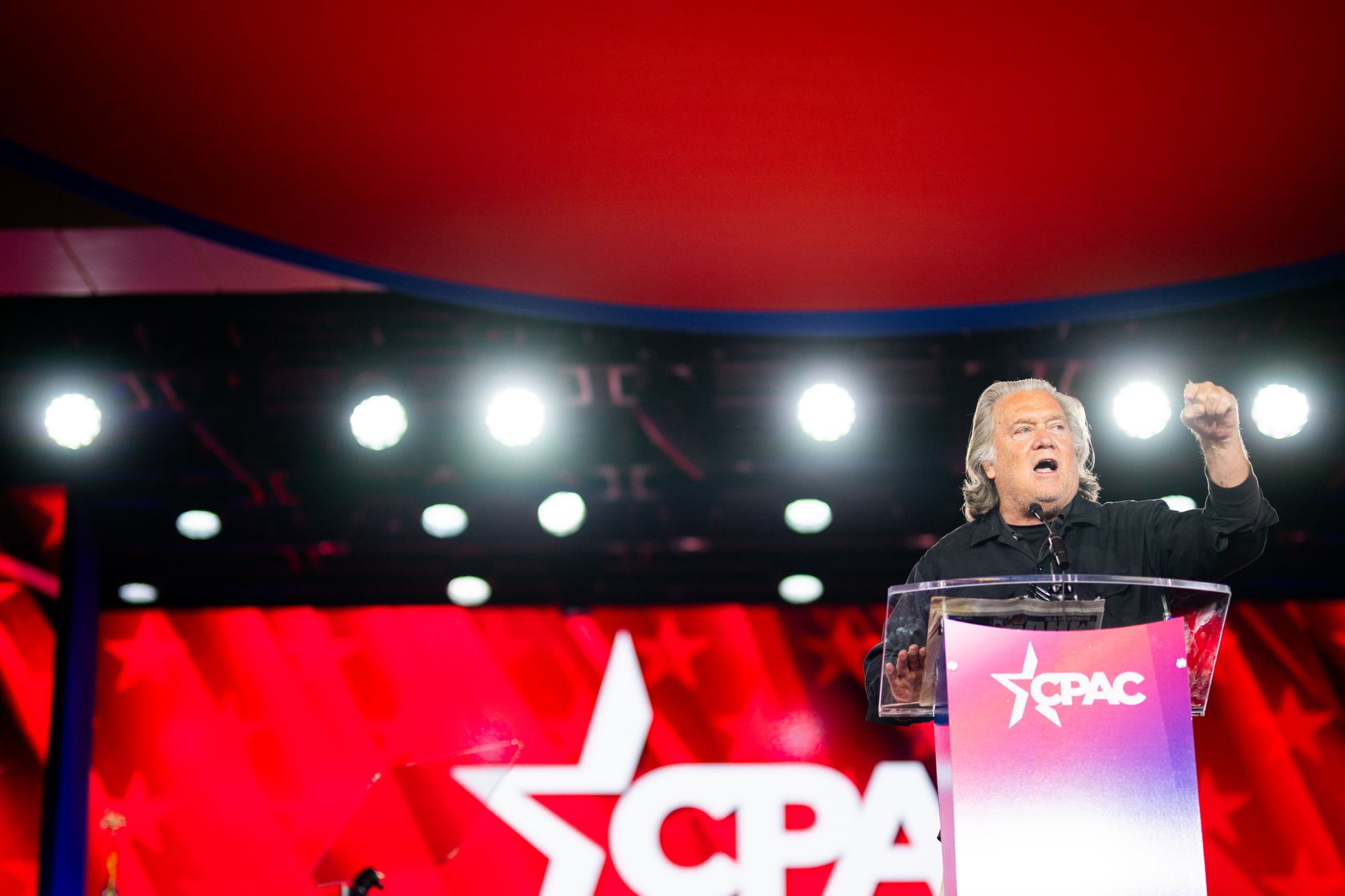 Bannon served a four-month situation word aft a assemblage convicted him of contempt of Congress successful 2022