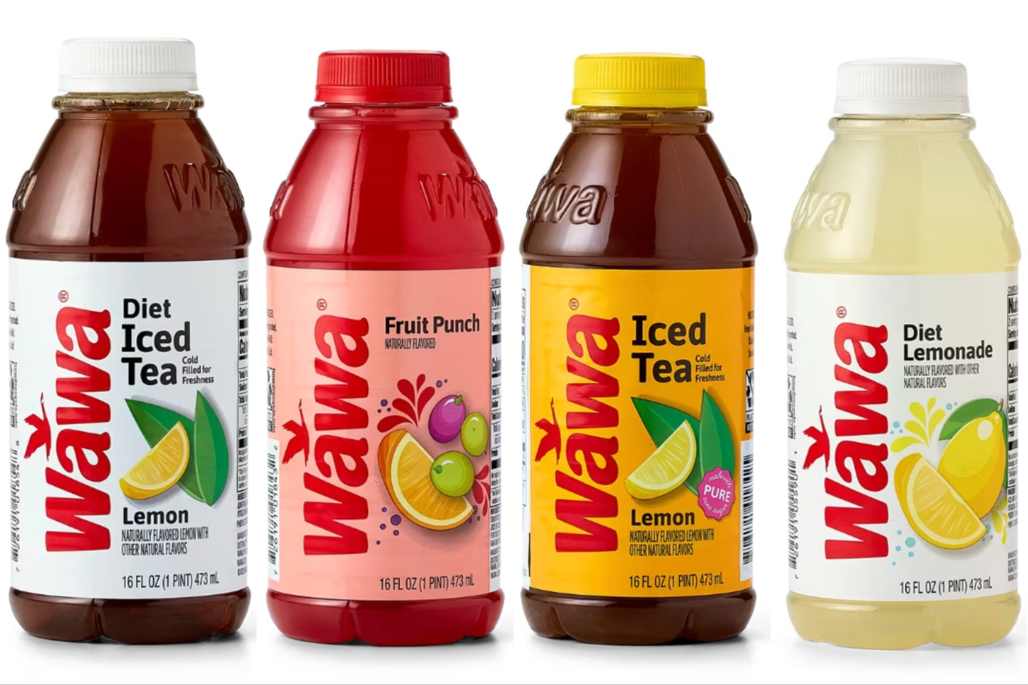 The select lot of Wawa drinks being recalled include Diet Lemon Iced Tea, Fruit Punch, Lemon Iced Tea and Diet Lemonade
