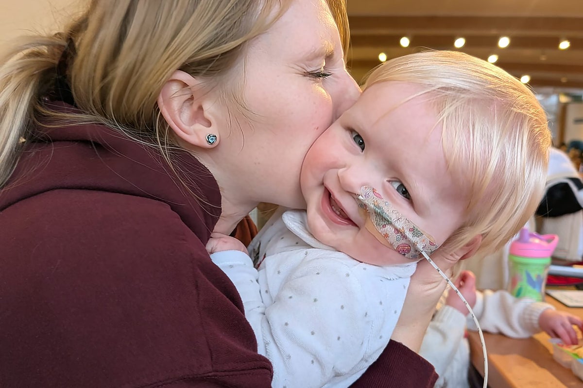 Family's struggle for answers as baby battles floppy infant syndrome'