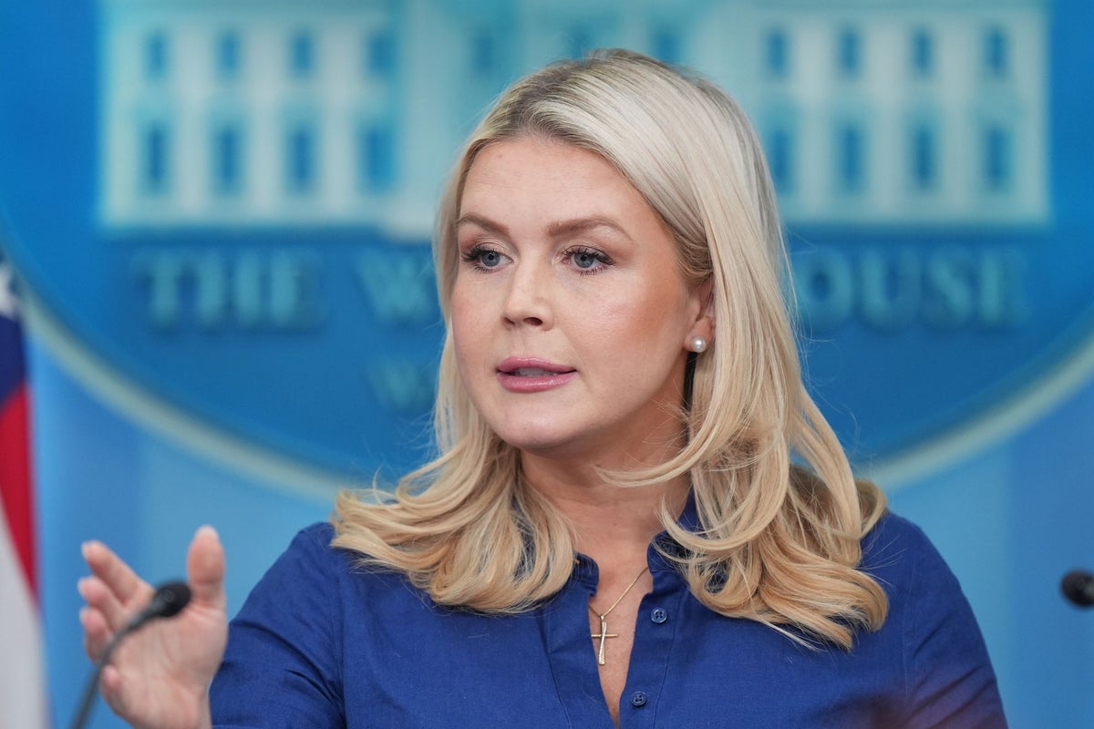 Leavitt insists Americans ignore Trump’s words on Iran and focus on the bottom line after ‘Praise be to Allah’ diss