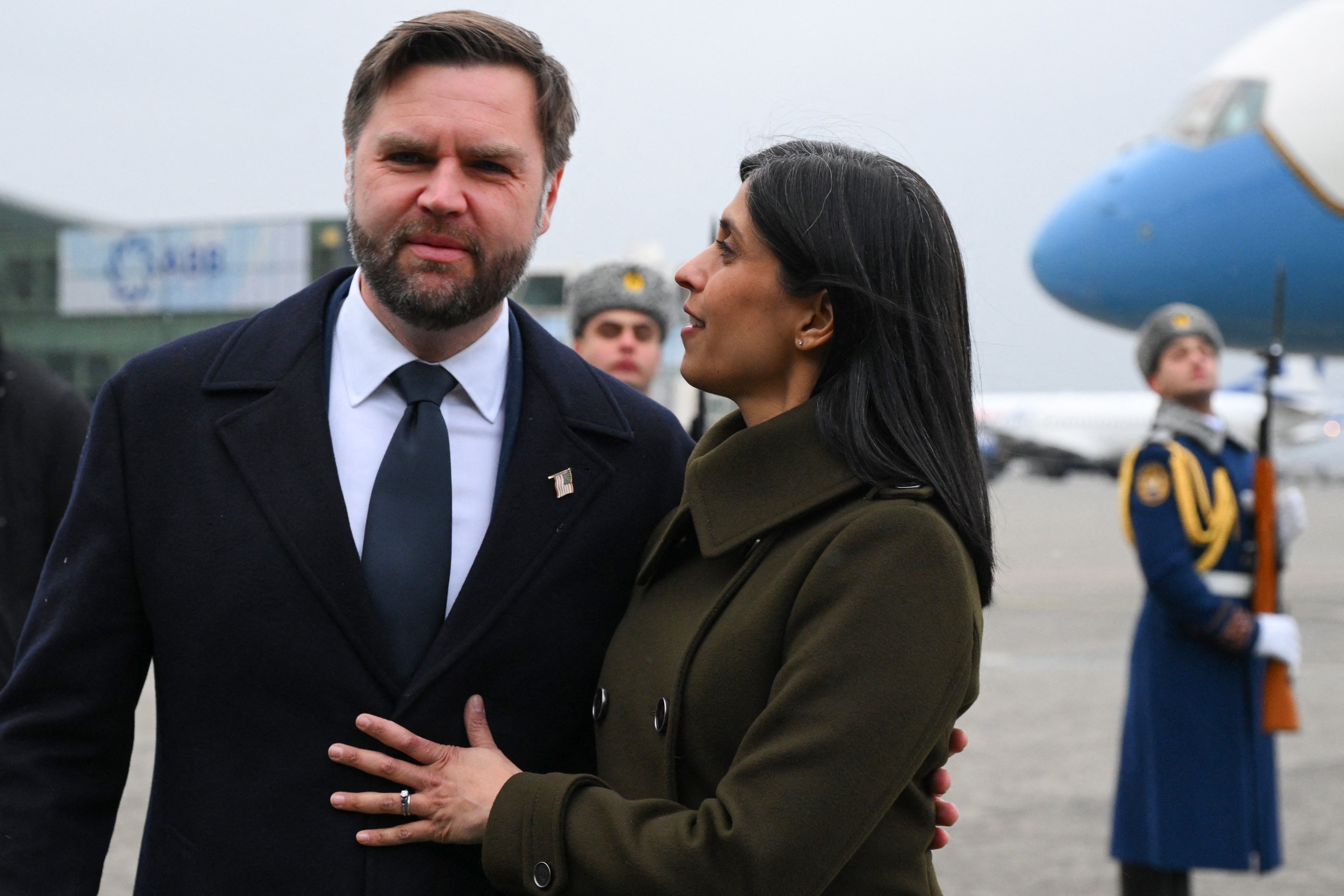 Vice President JD Vance has utilized an affinity astir 2nd woman Usha Vance to explicate issues pinch nan Iran warfare ceasefire