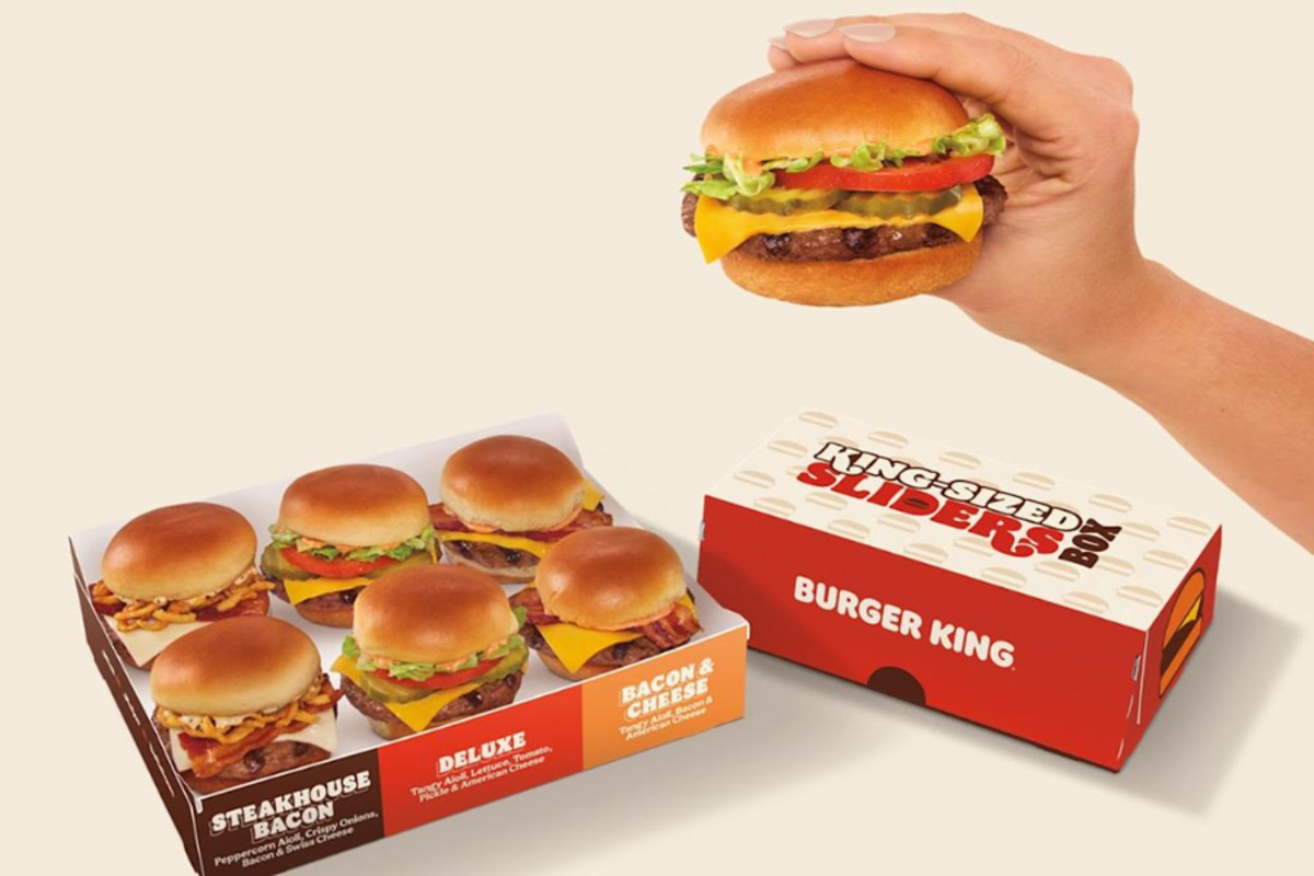 Burger King is testing mini burgers at select locations Burger King is testing mini burgers at select locations
