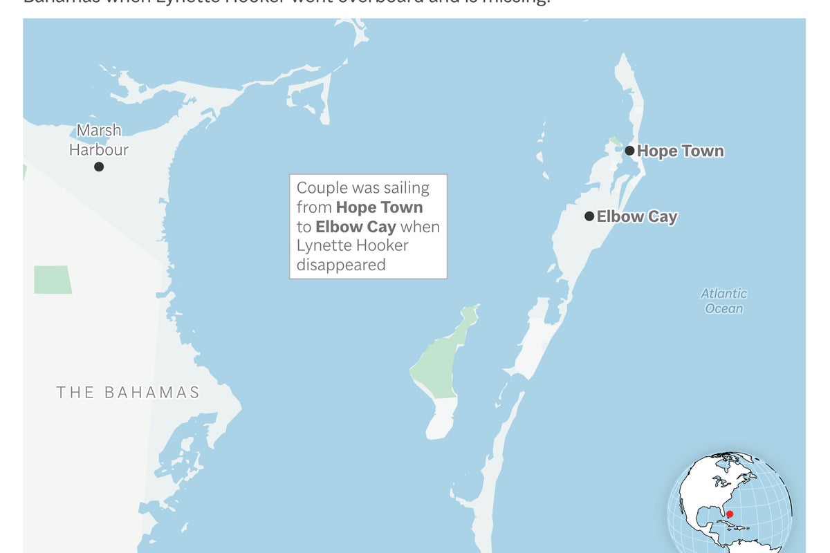 Husband arrested in Bahamas after US woman vanishes from boat denies wrongdoing, lawyer says