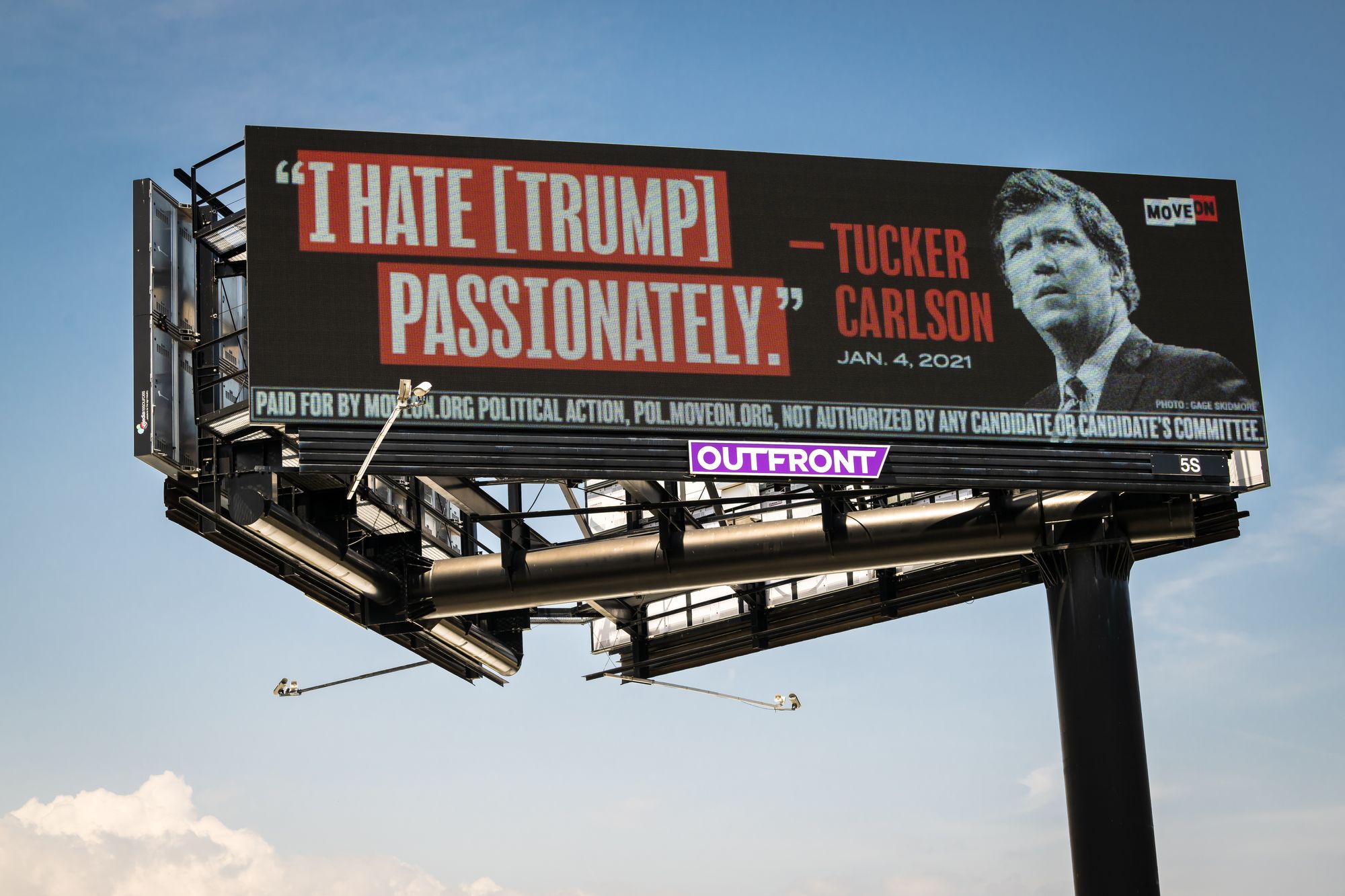 The Tucker Carlson Network has already moved to monetize nan feud, launching a statement of shot caps that characteristic nan ‘Low IQ’ explanation utilized by nan president