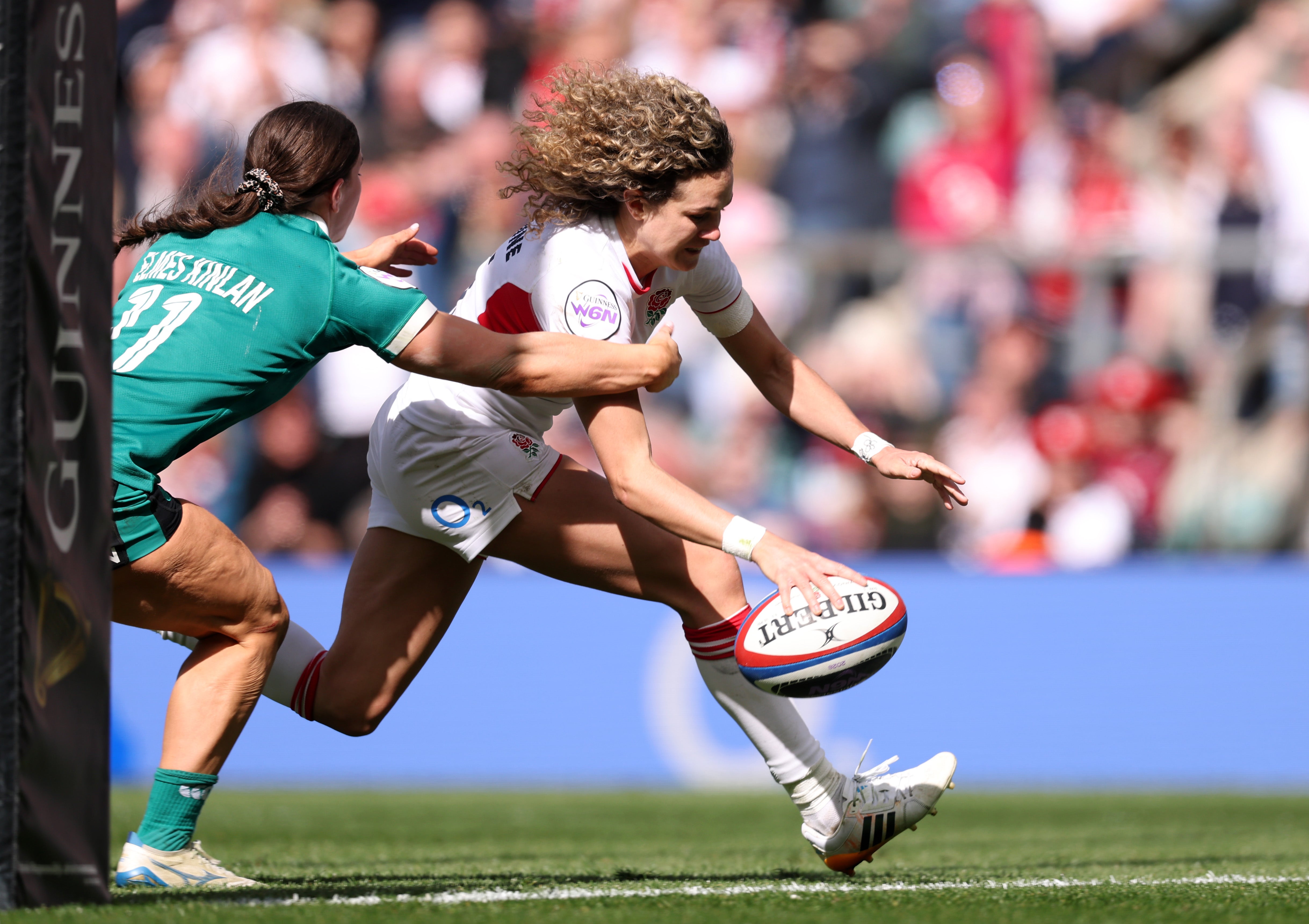 Red Roses bask in World Cup glory on Twickenham return – but must improve on sloppy showing against Ireland