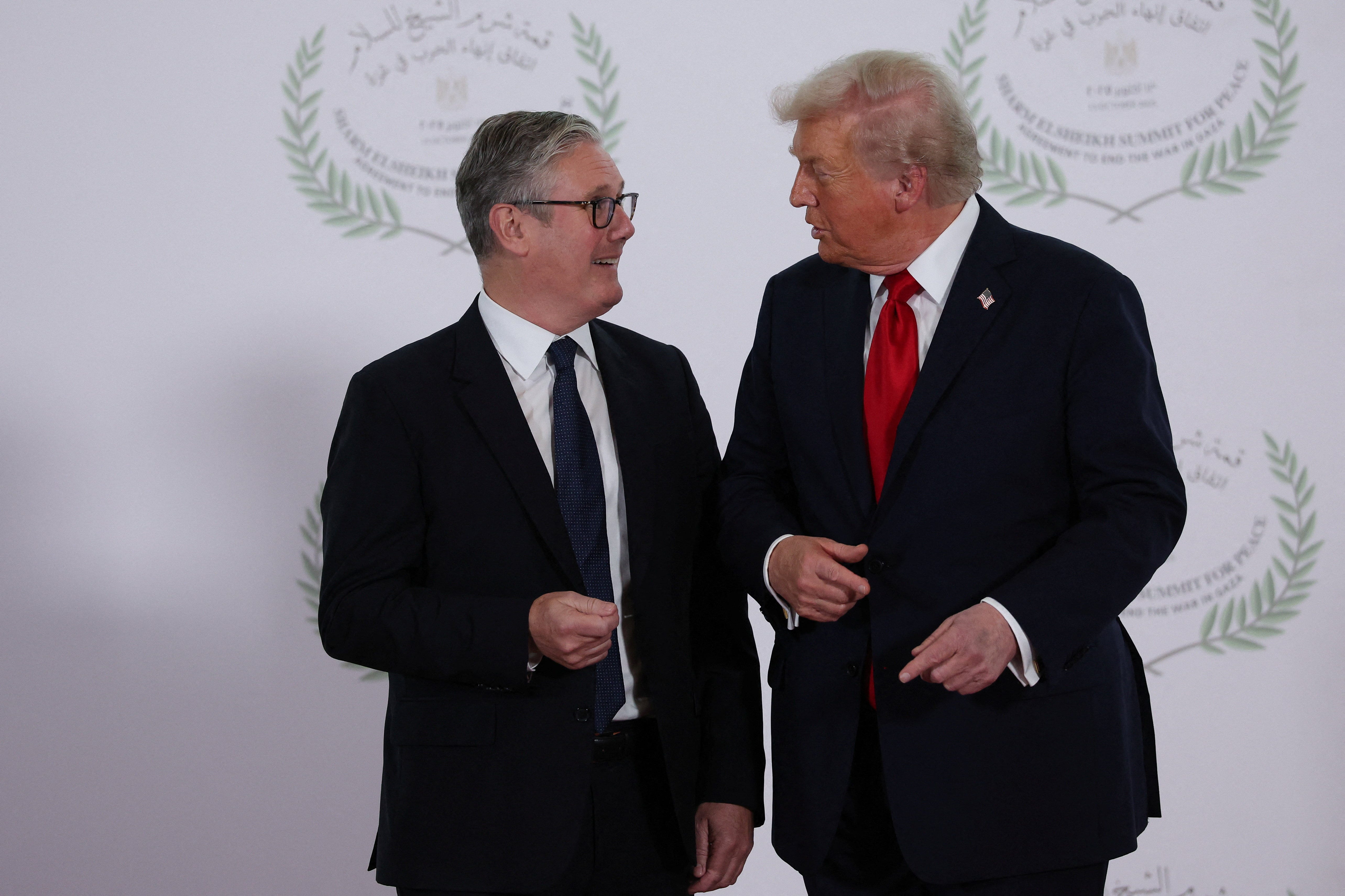 Donald Trump and Prime Minister Sir Keir Starmer (PA)