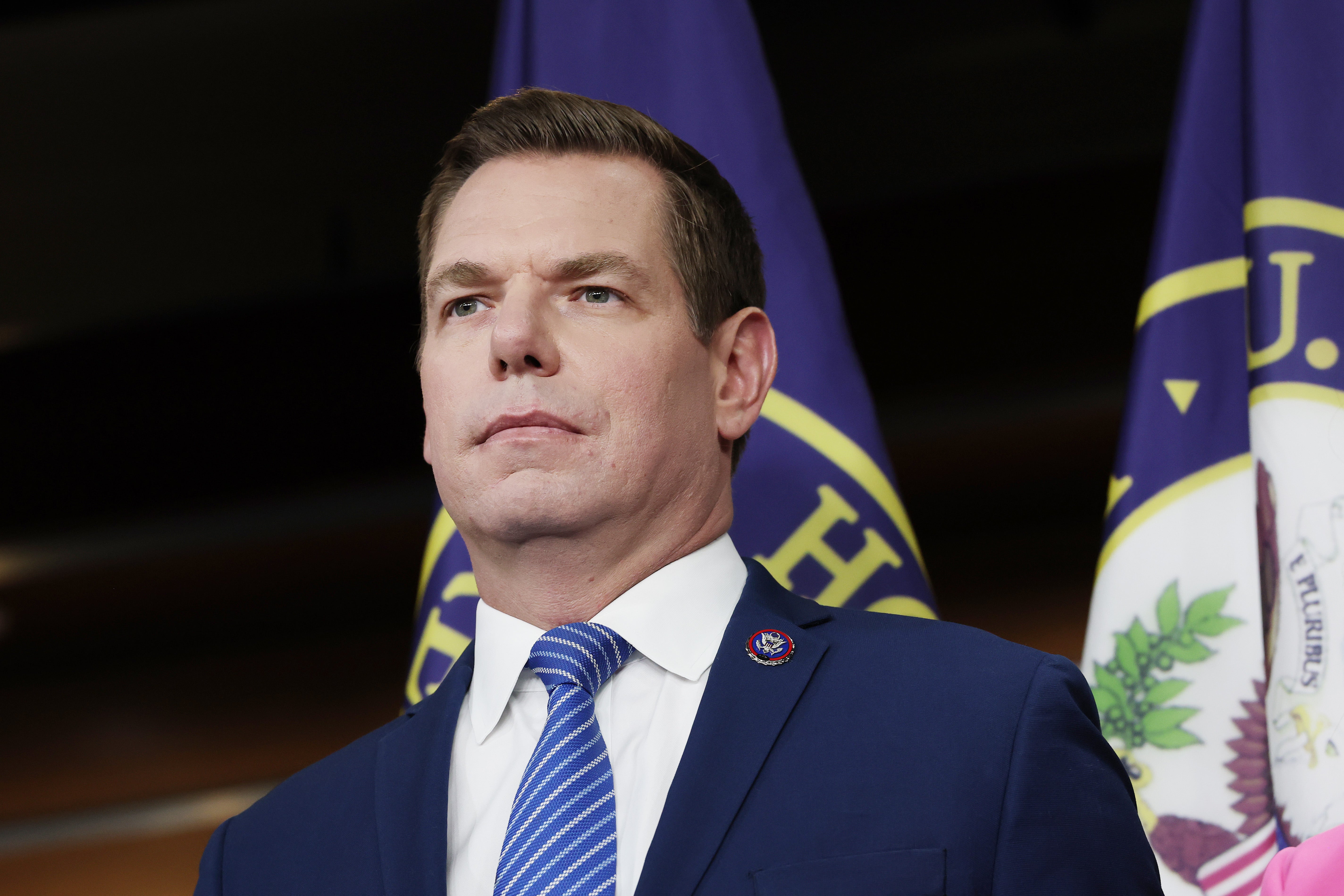 <p>Swalwell was the leading Democratic candidate to replace California Governor Gavin Newsom before two articles were published included serious accusations of sexual misconduct</p>