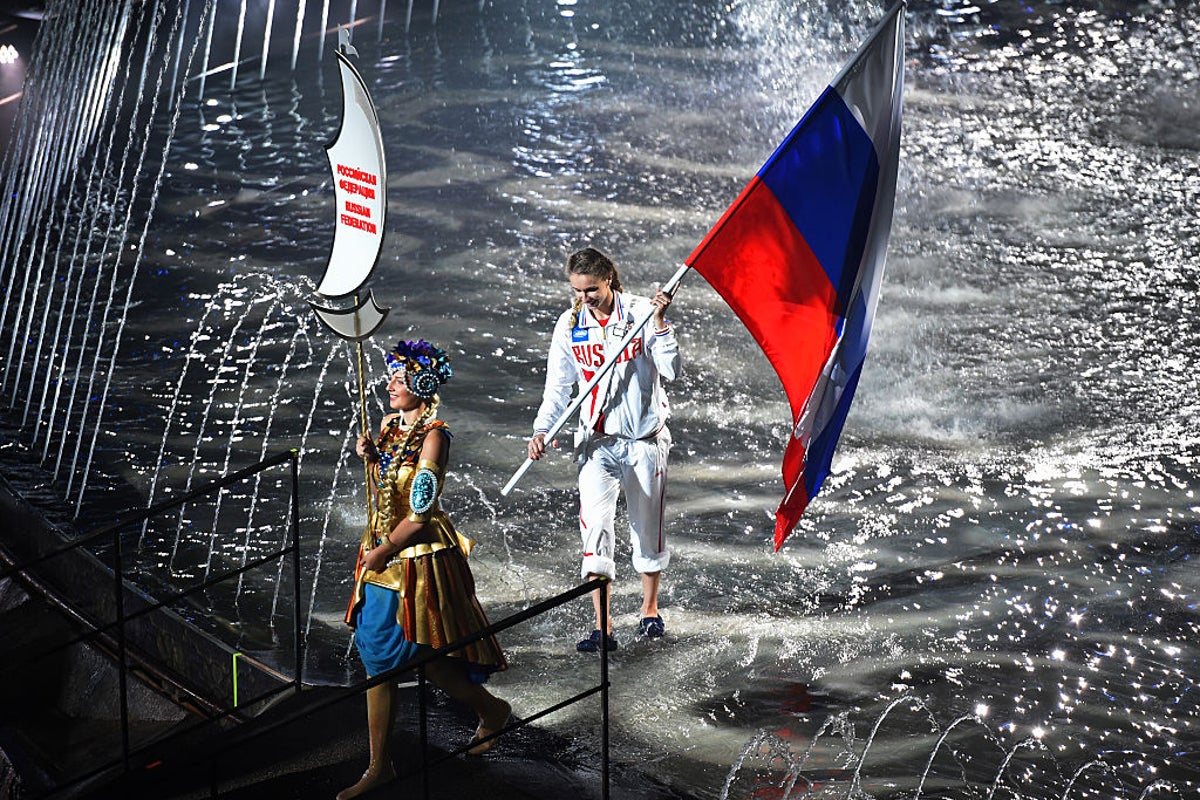Russia and Belarus flags to return to World Aquatics events