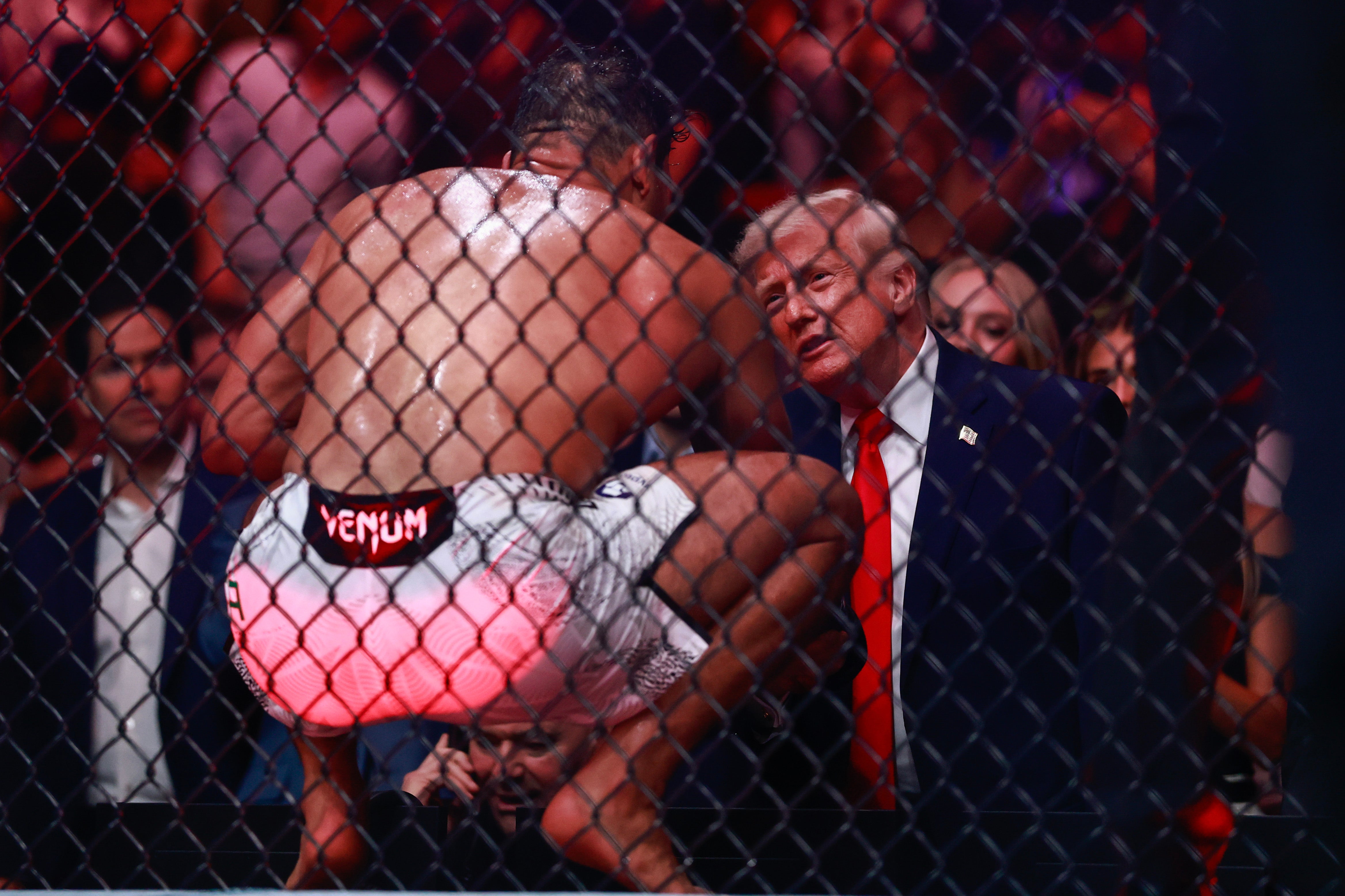 'You could beryllium a model, you look truthful good,' Trump told Brazilian combatant Paulo Costa aft his triumph connected Saturday