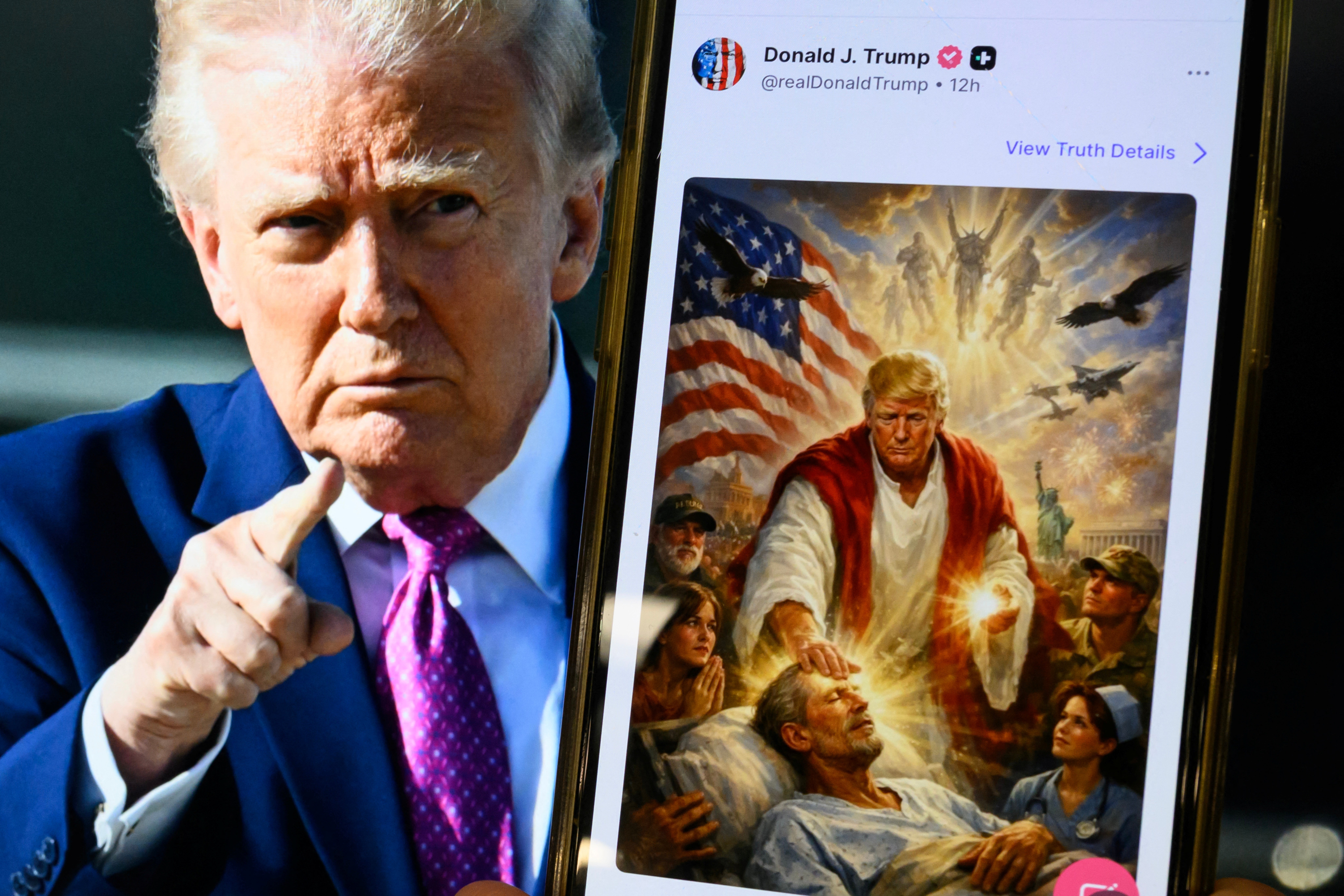 Trump may be ‘jealous’ of Pope Leo’s approval ratings as his support ‘drops down into the Dead Sea’, top pollster says