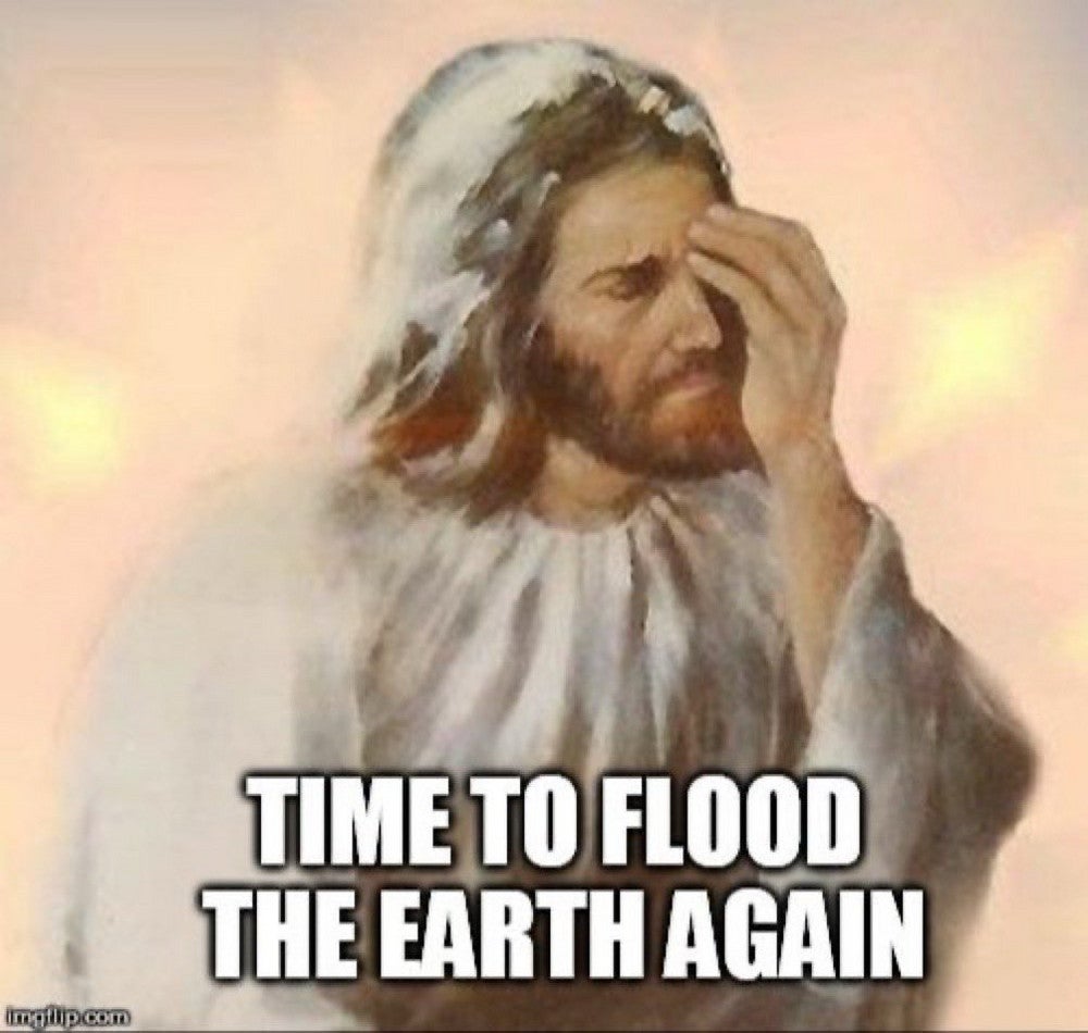 White House officials reportedly shared this meme of Jesus pinch Politico's Dasha Burns