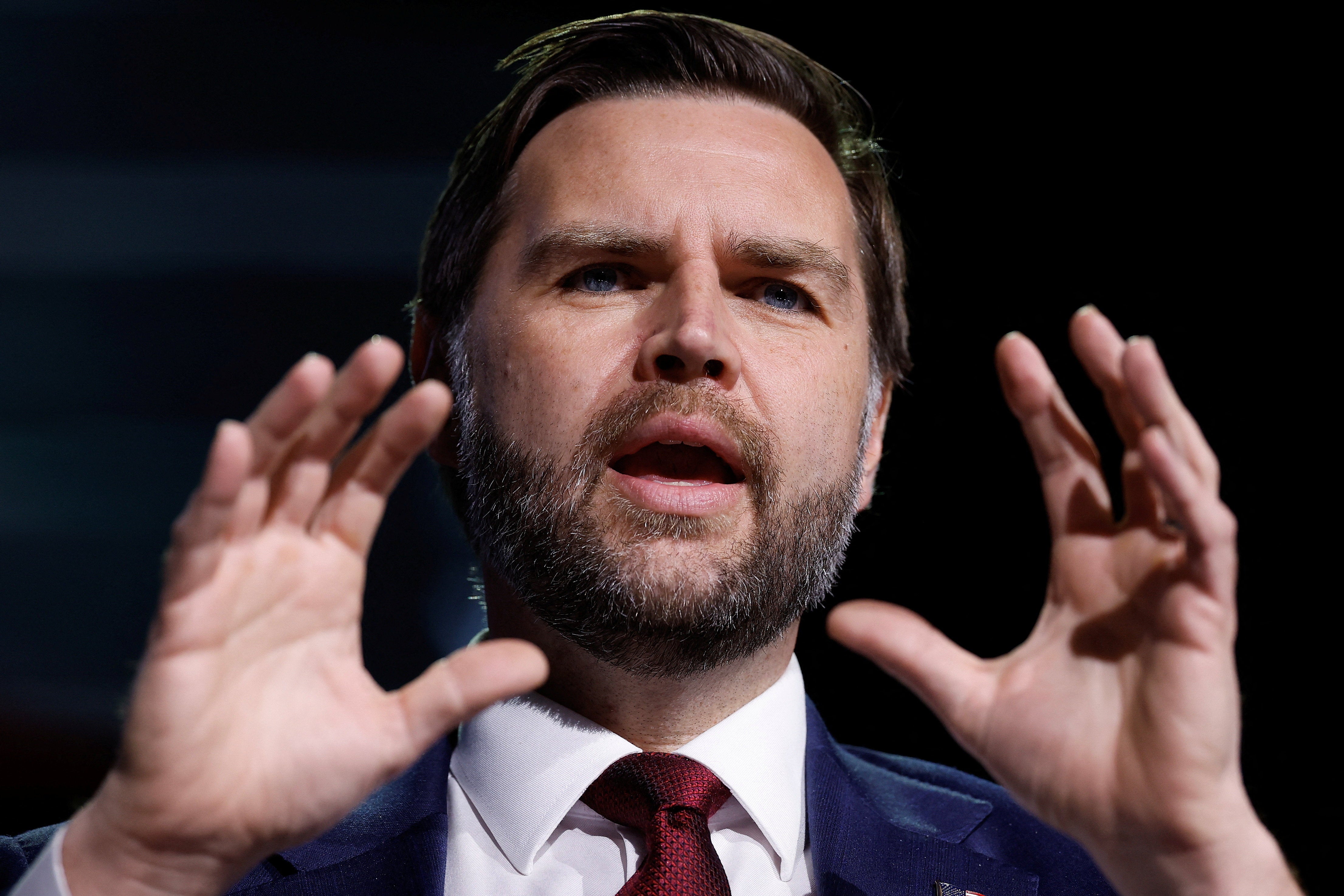 Iran would not work together to a request to springiness up pursuing a atomic weapon, according to Vice President JD Vance, who led play negotiations successful Pakistan to extremity nan war