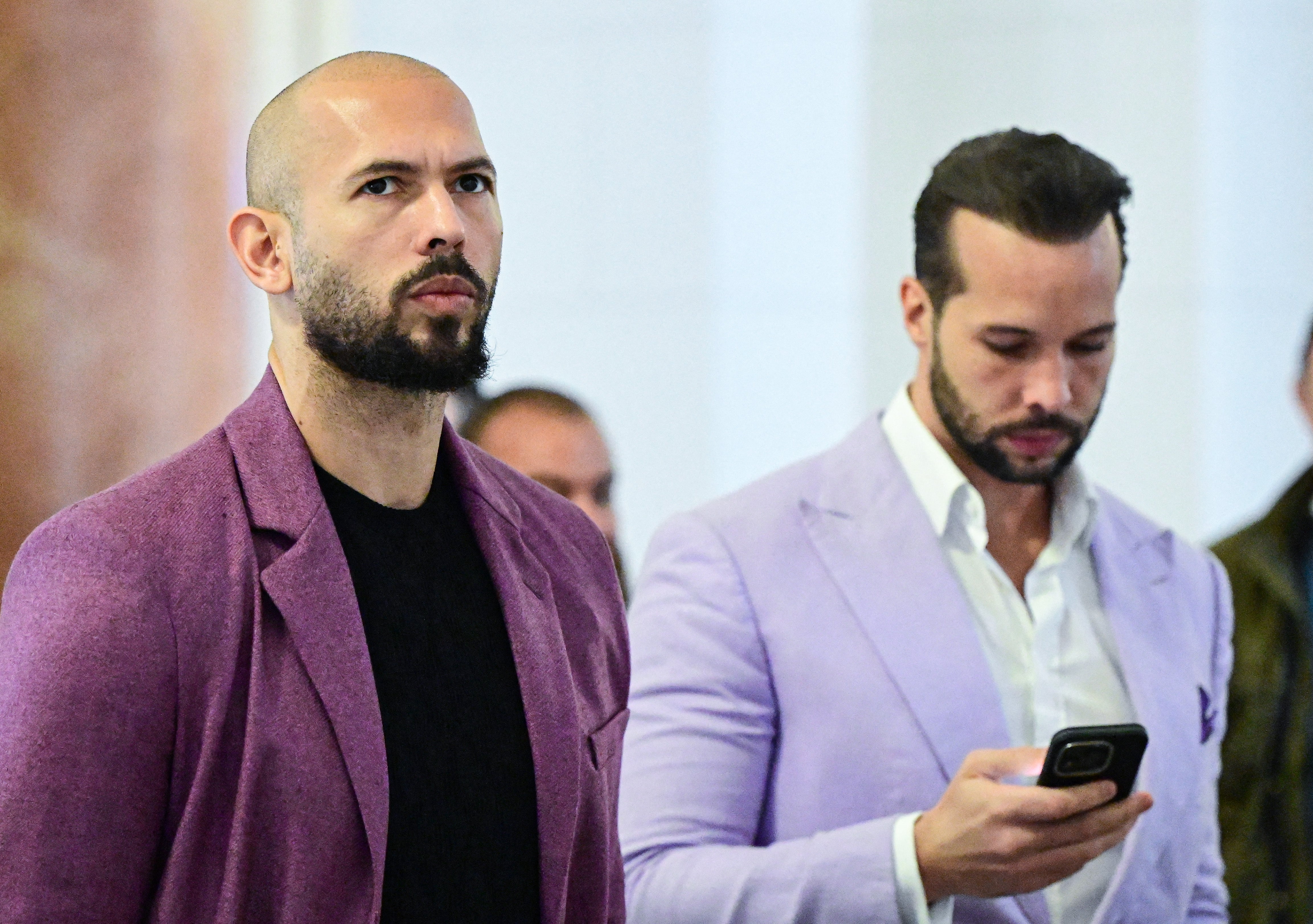 The Tate brothers posted a video connected X of them dancing arsenic they announced nan Moscow visit