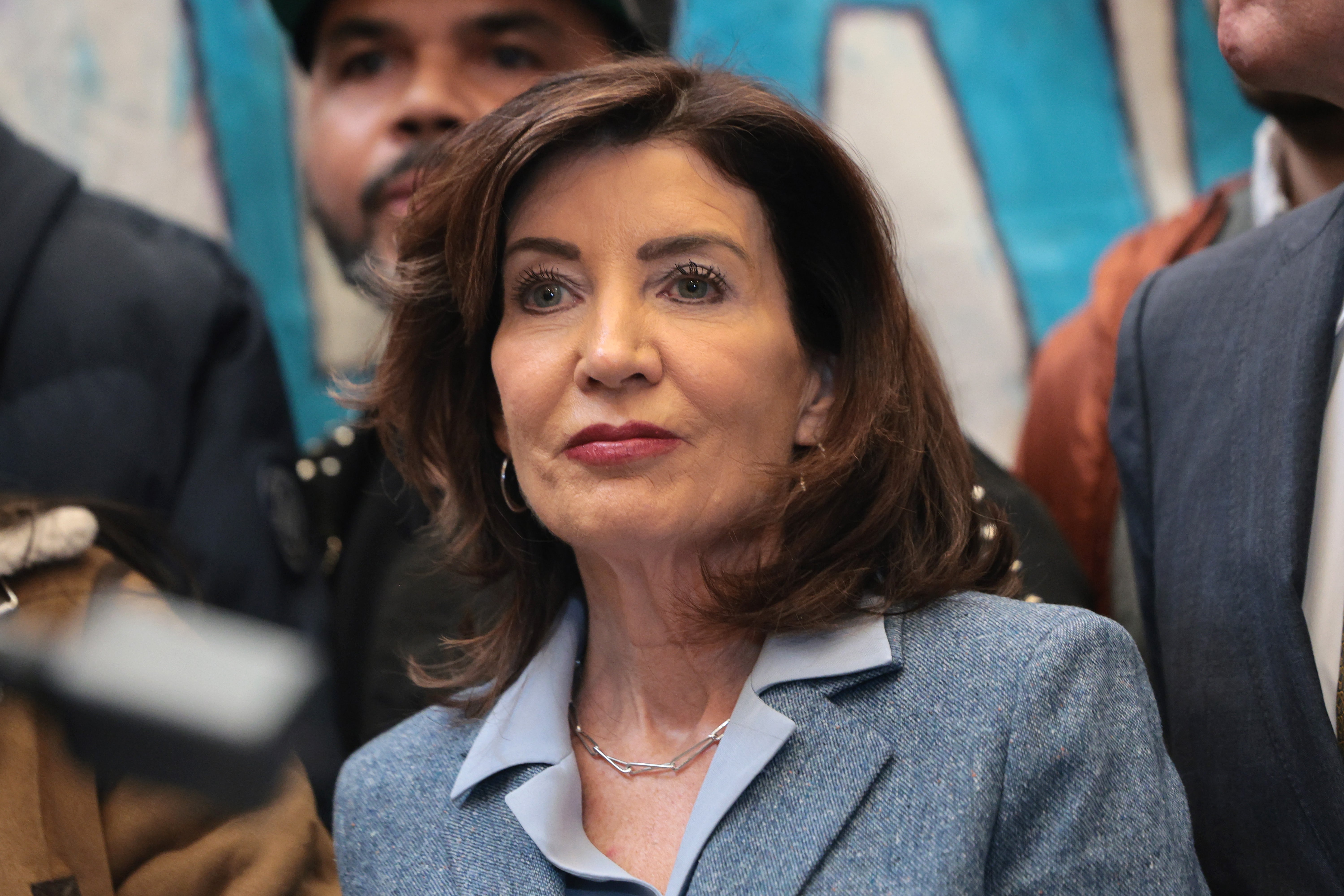 Gov. Hochul said President Trump promised her he would not dispatch ICE agents to her authorities without her requesting it