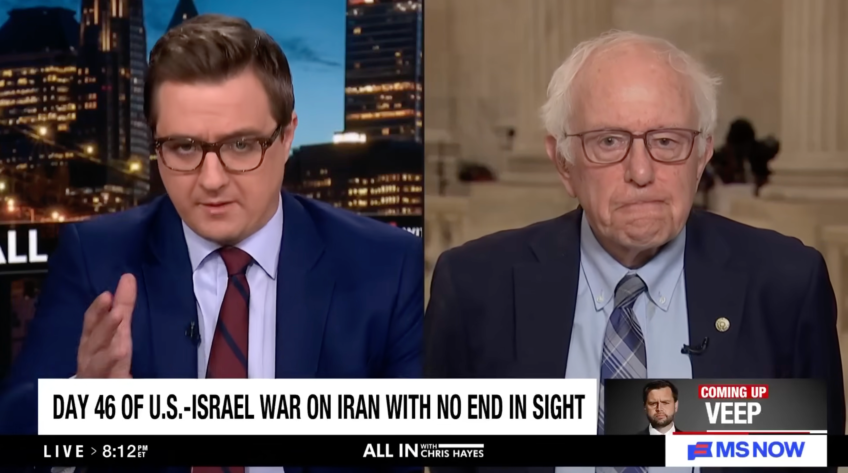 Bernie Sanders issues blistering four-word response to Trump’s economic adviser’s take on rising oil prices over Iran war