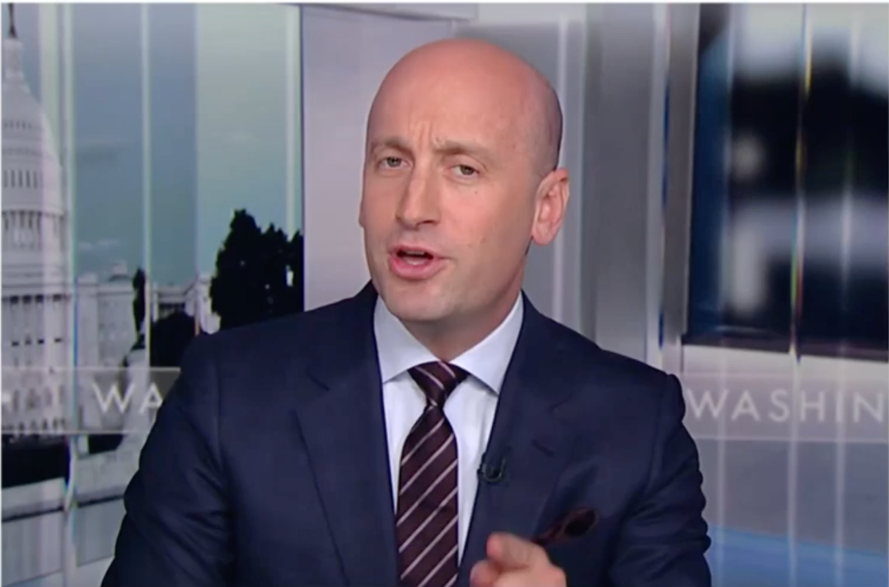 Stephen Miller insisted a US blockage on Iranian ports would squeeze the country's economy, further pressuring the regime to give in to the president's demands