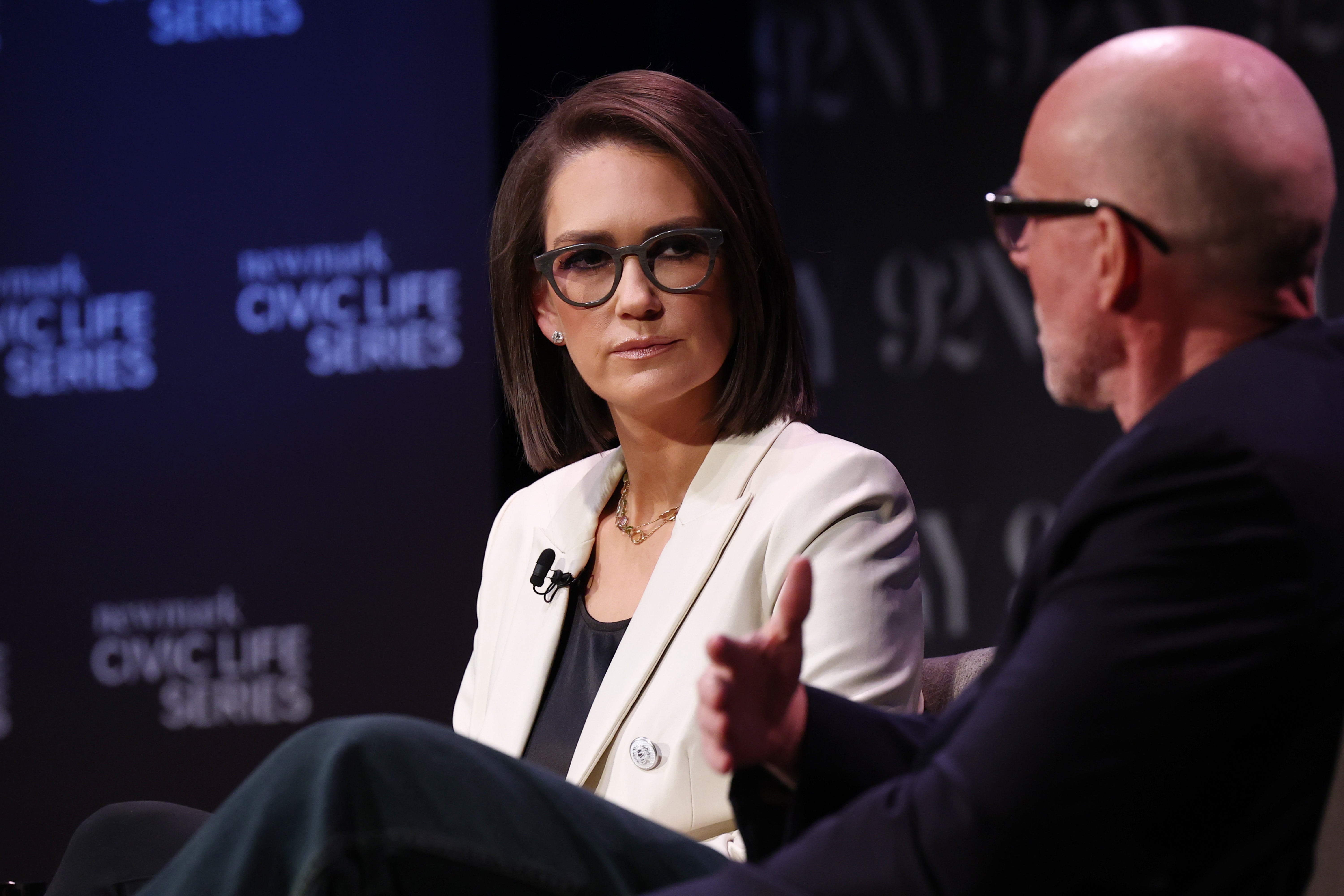 Jessica Tarlov used the publicity to promote her new book, ‘I Disagree’, on social media