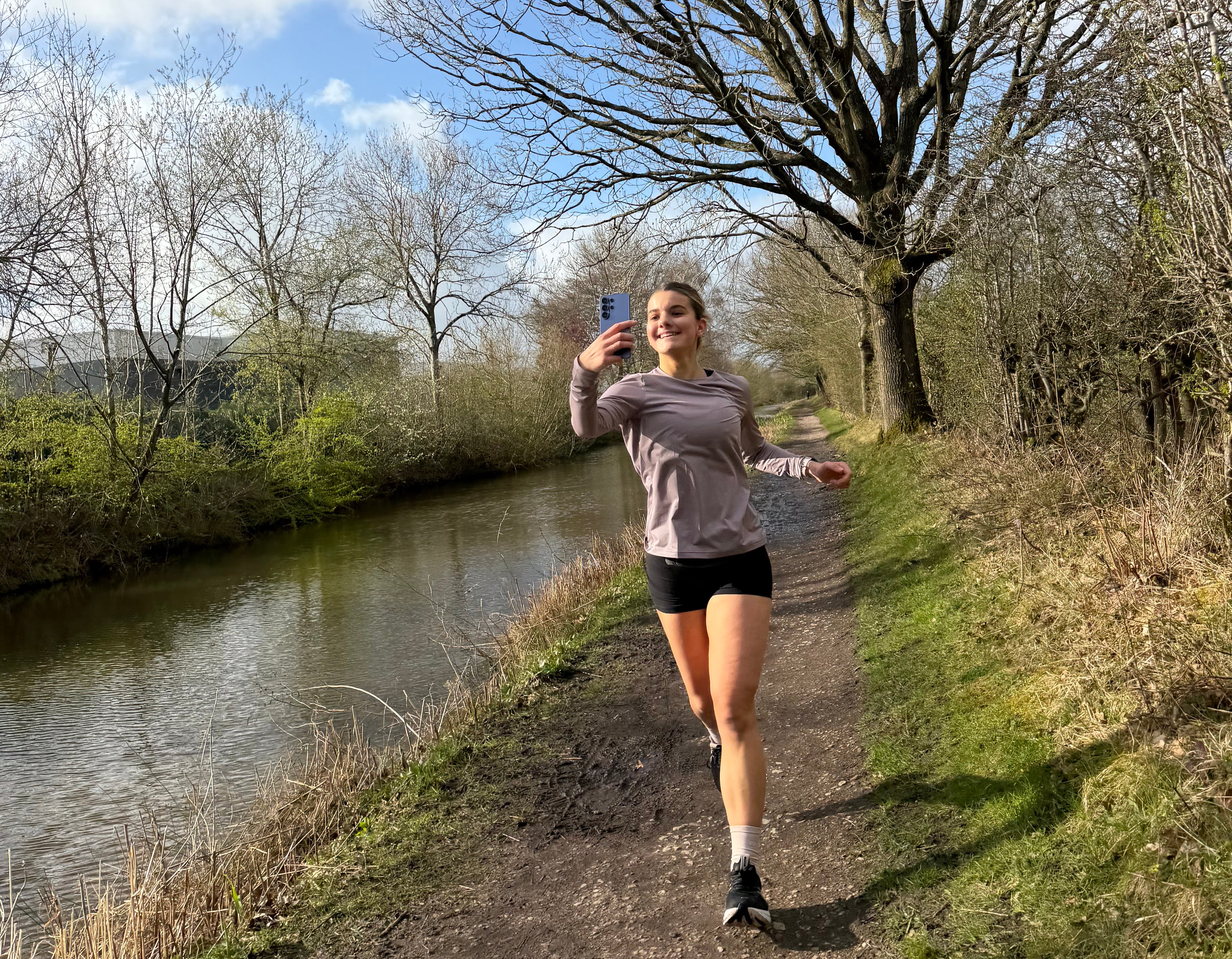 Beth is often running long distances so needs to keep photography equipment to a minimum