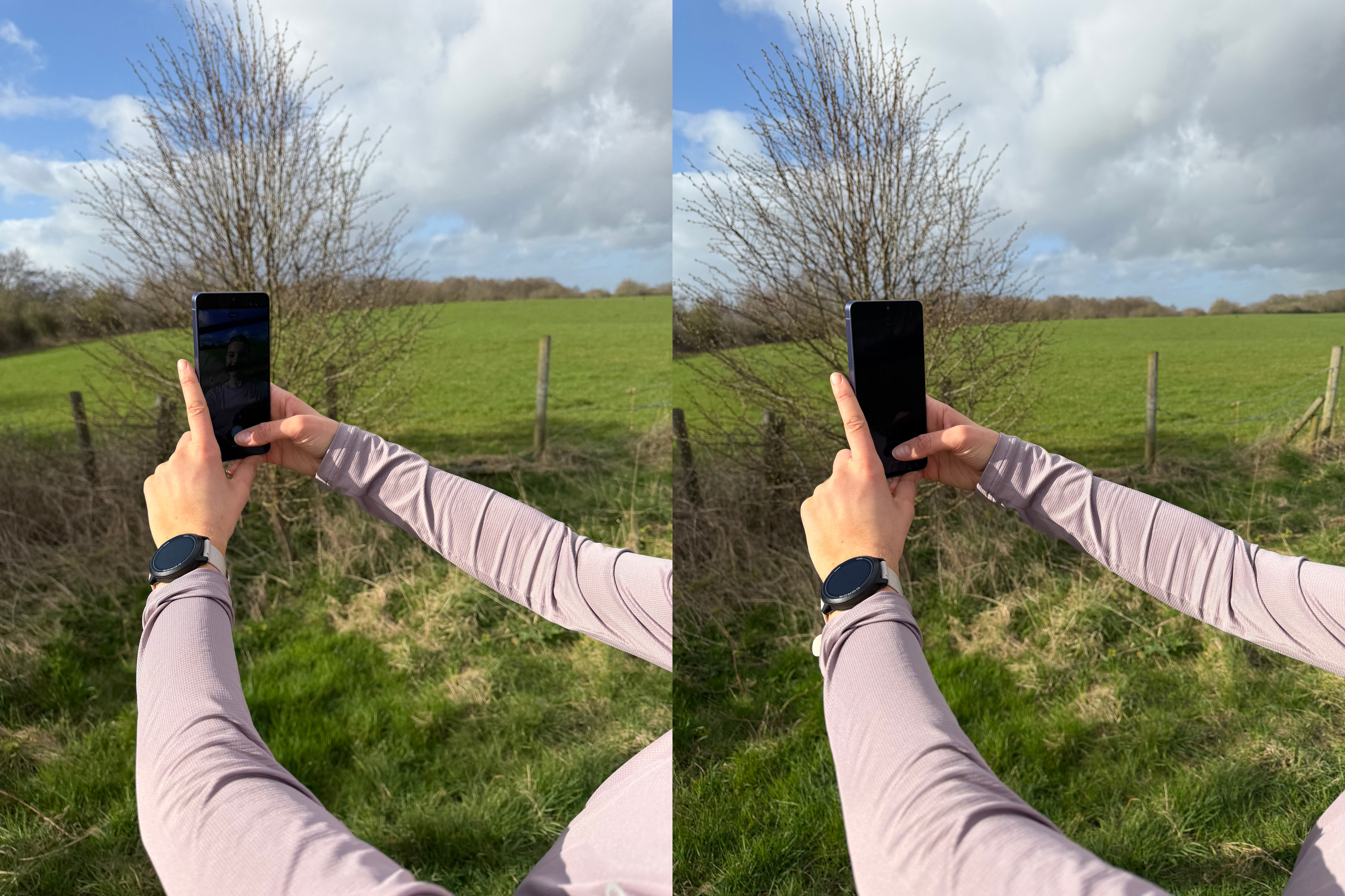 Privacy Display‡ makes it easy to edit content in public spaces by reducing screen visibility from side angles