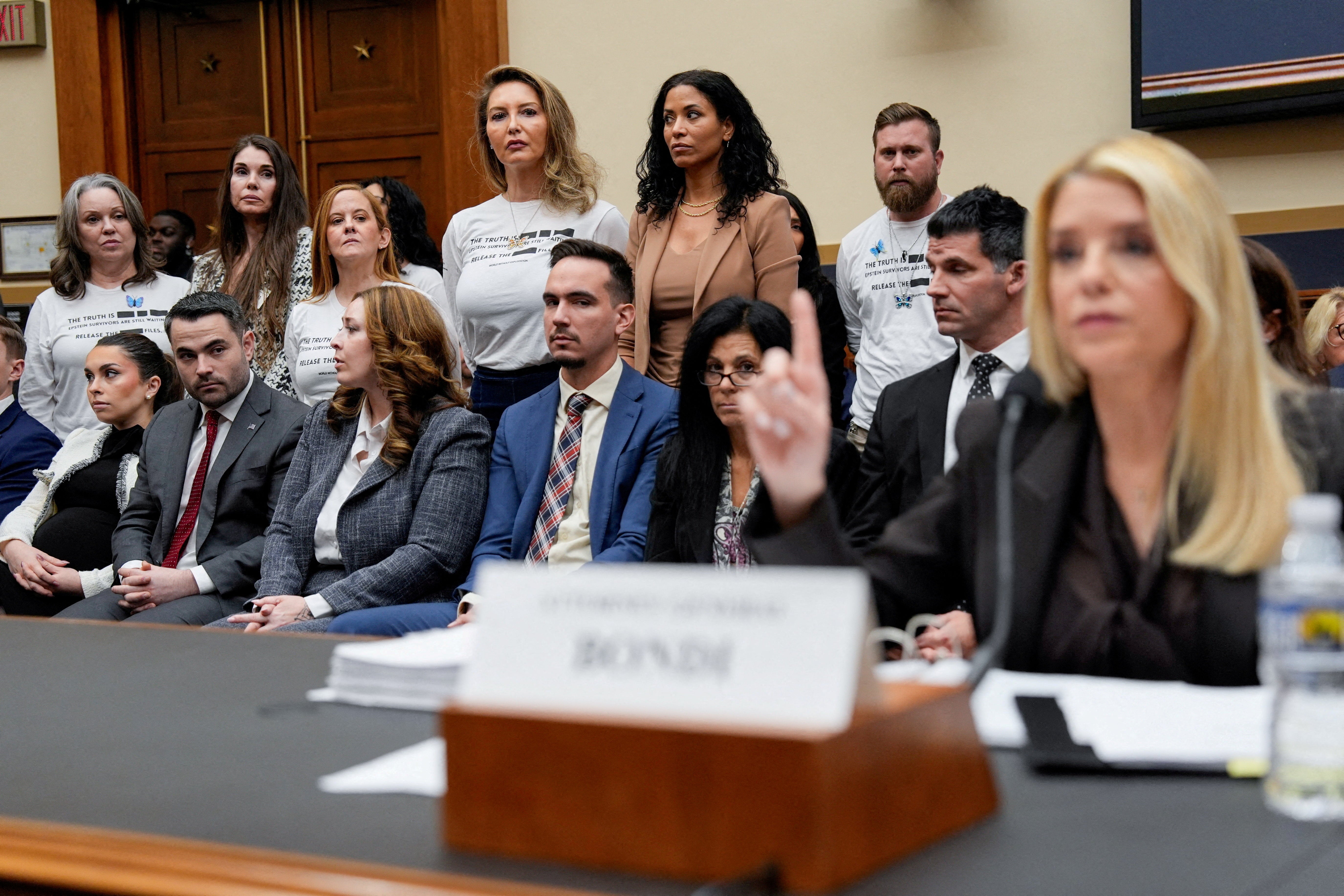 Survivors of Epstein’s maltreatment person not ruled retired testifying to Congress but person based on that nan Trump management is ‘shifting nan burden’ connected them astir failing to prosecute immoderate of nan activity offender’s alleged co-conspirators