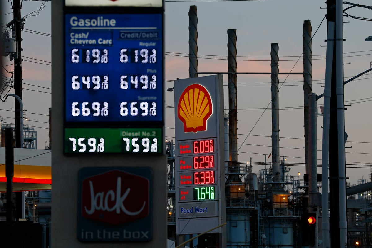 Over half of voters say they blame Trump ‘a lot’ for spiking gas prices