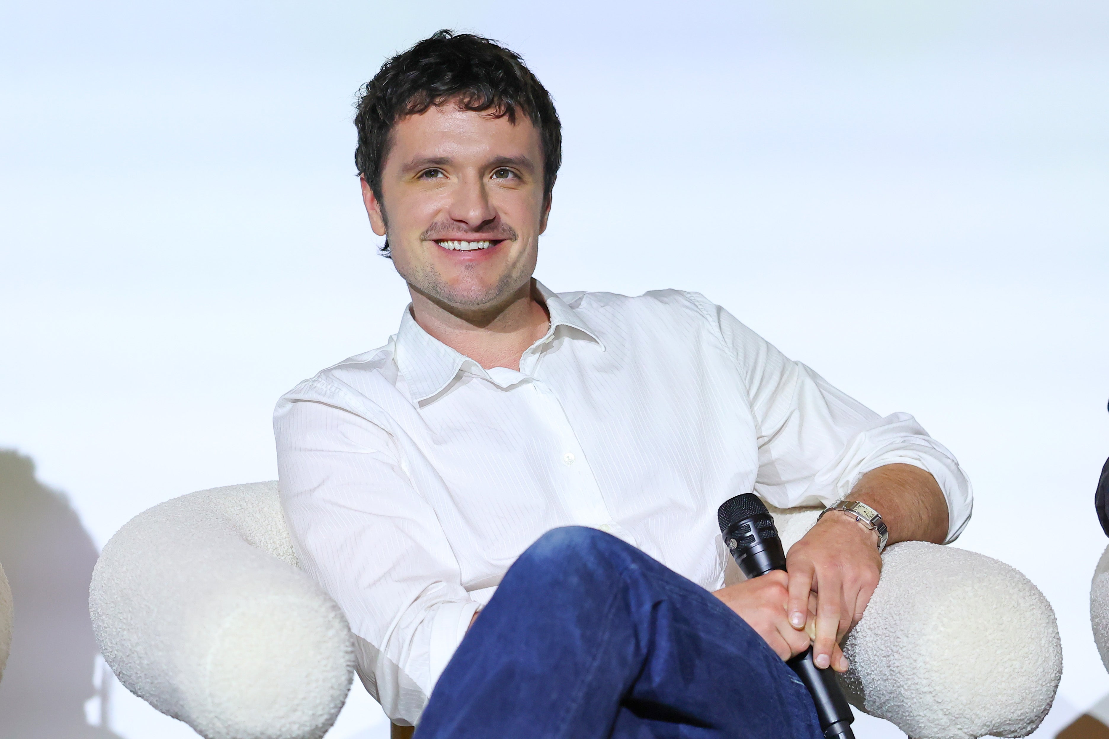 Josh Hutcherson says he tried to flag unrealistic detail in The Hunger Games