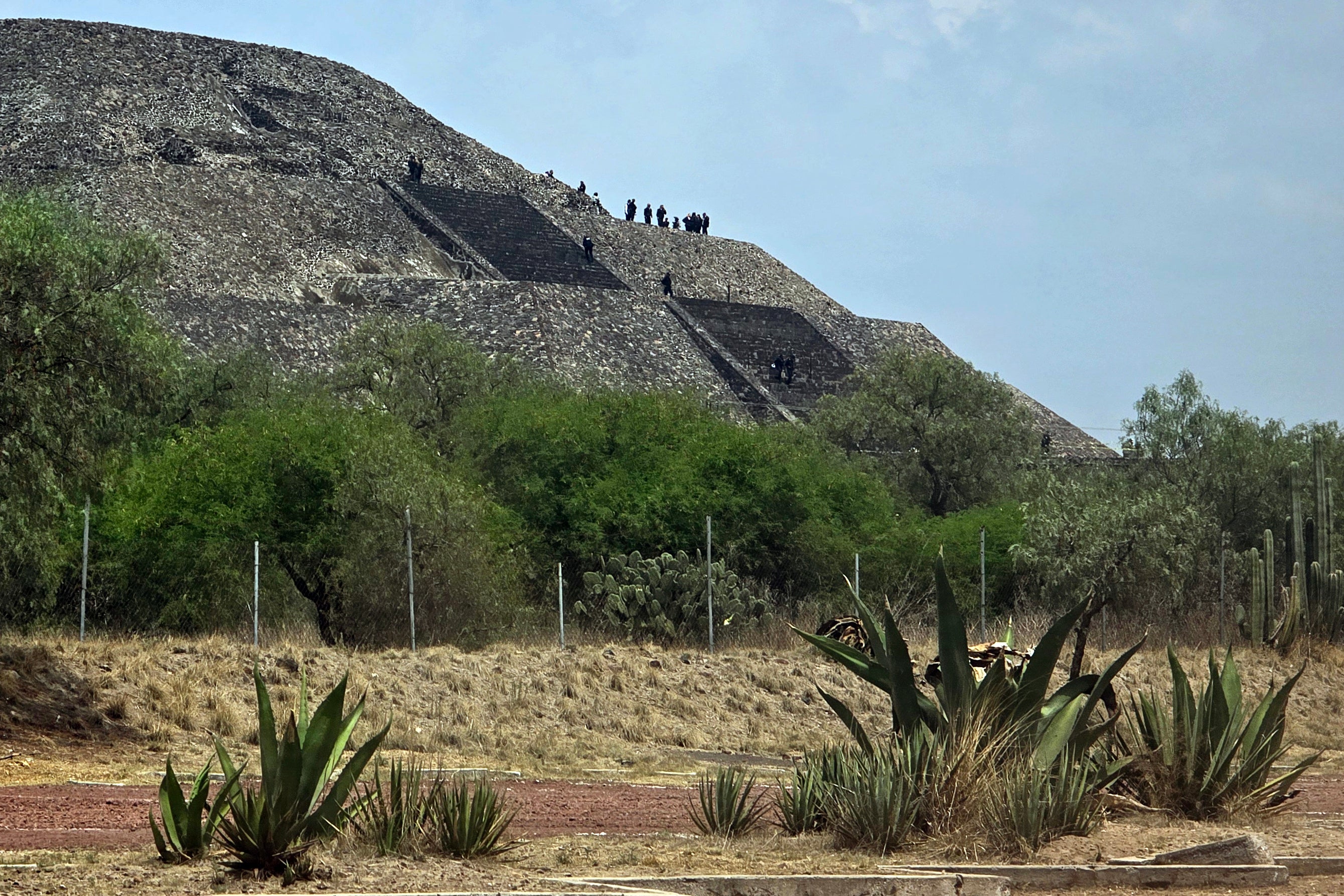 One tourist dead and six people injured after gunman opened fire at Mexico’s Teotihuacan pyramids