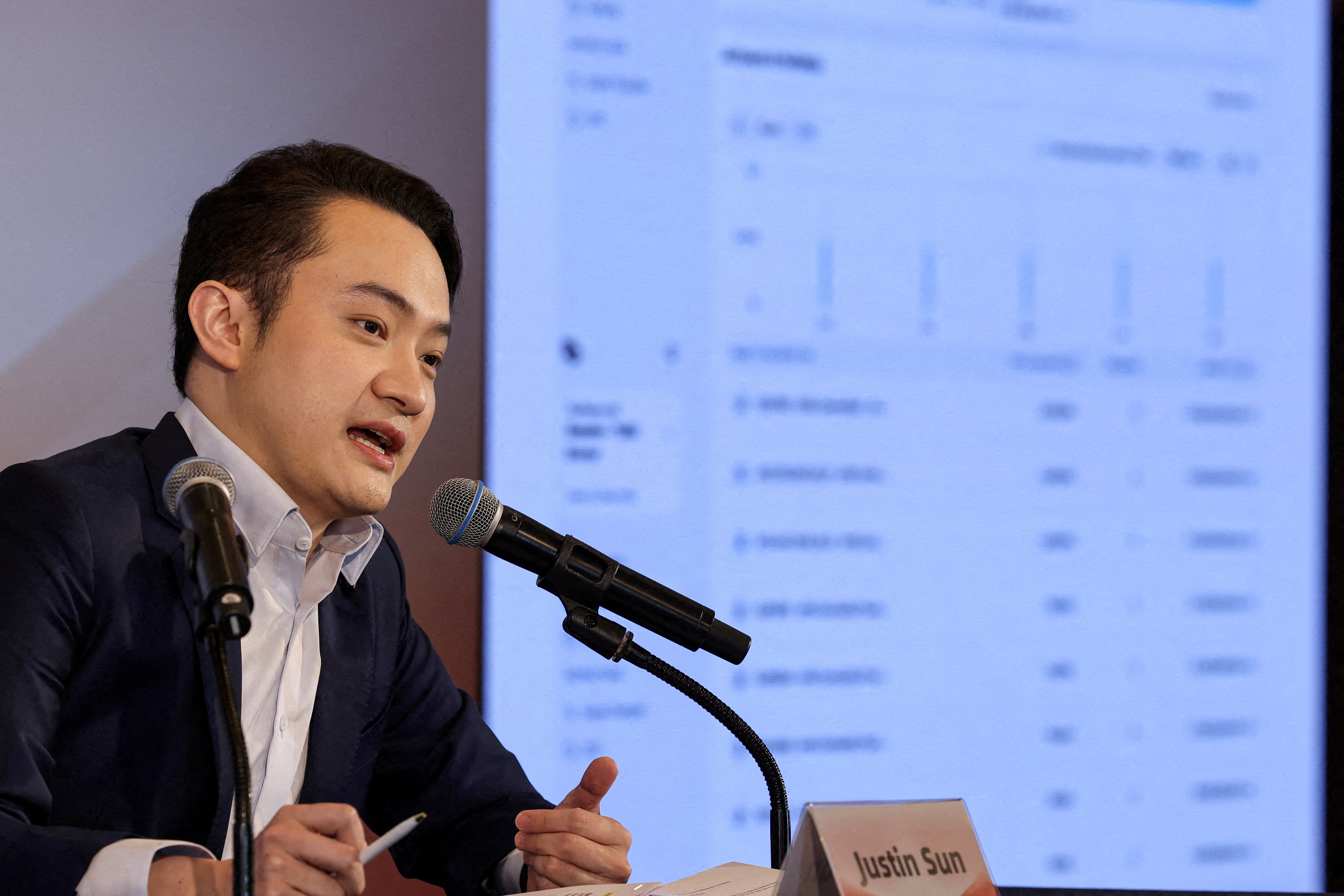 Justin Sun, founder of Tron, is suing World Liberty Financial but insists he has no grudge against the president personally