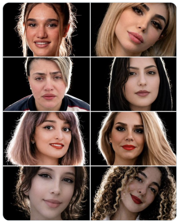 'Very good news,' the president wrote on Truth Social on Wednesday. 'I have just been informed that the eight women protestors who were going to be executed tonight in Iran will no longer be killed'