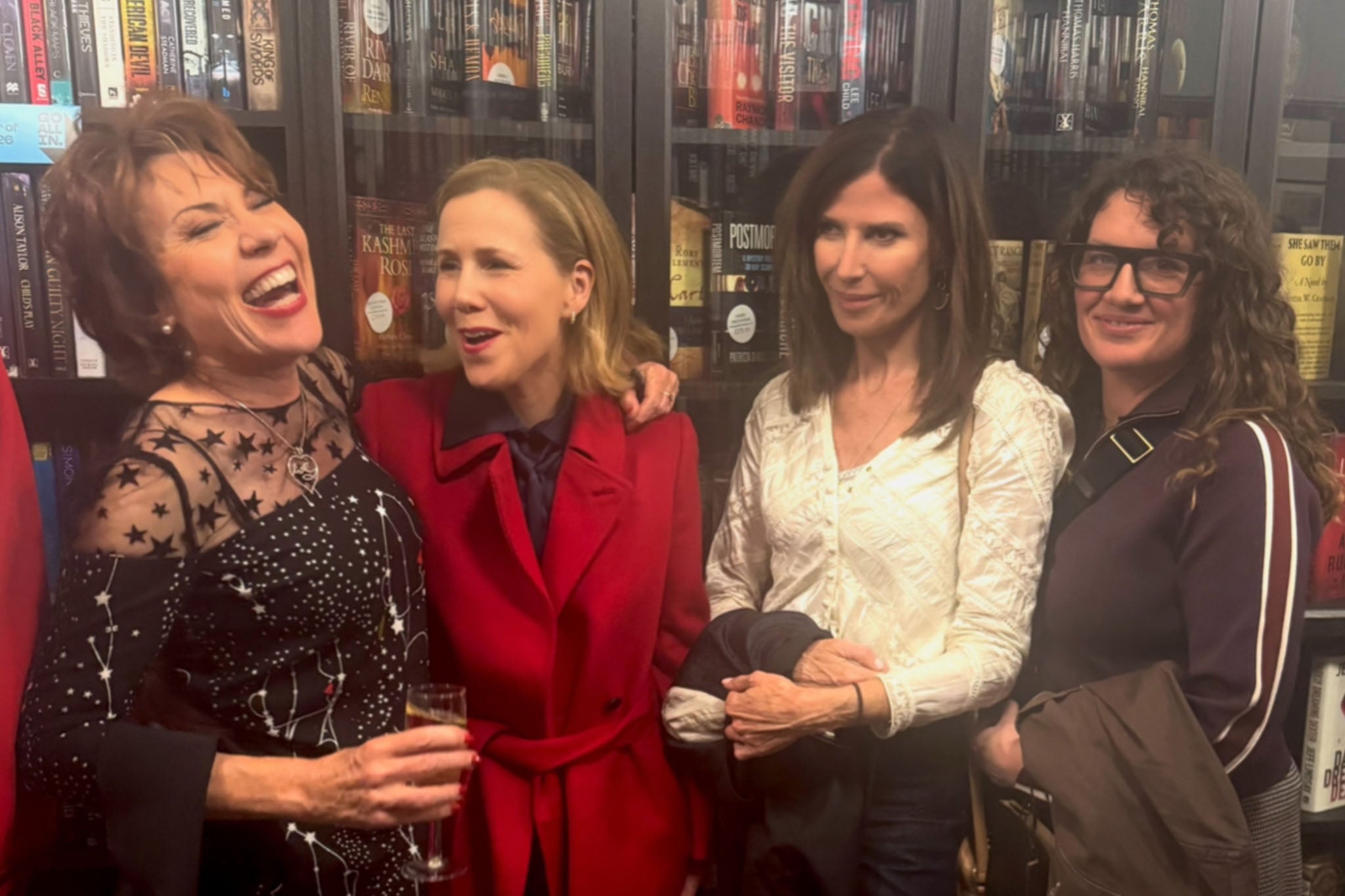 Kathy with some of her most loyal and loving girlfriends, whose friendships she treasures