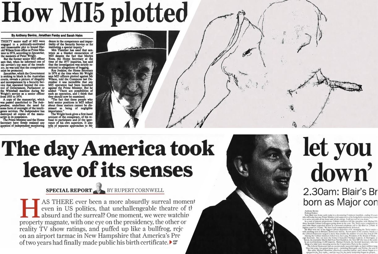 This Week in History: Labour landslide, LA riots, and an MI5 scandal