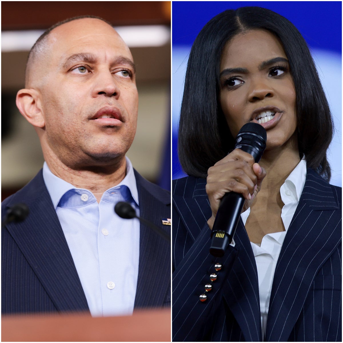 Trump Singles Out Hakeem Jeffries And Candace Owens As ‘low Iq’ In Latest Insults Against Prominent People Of Color