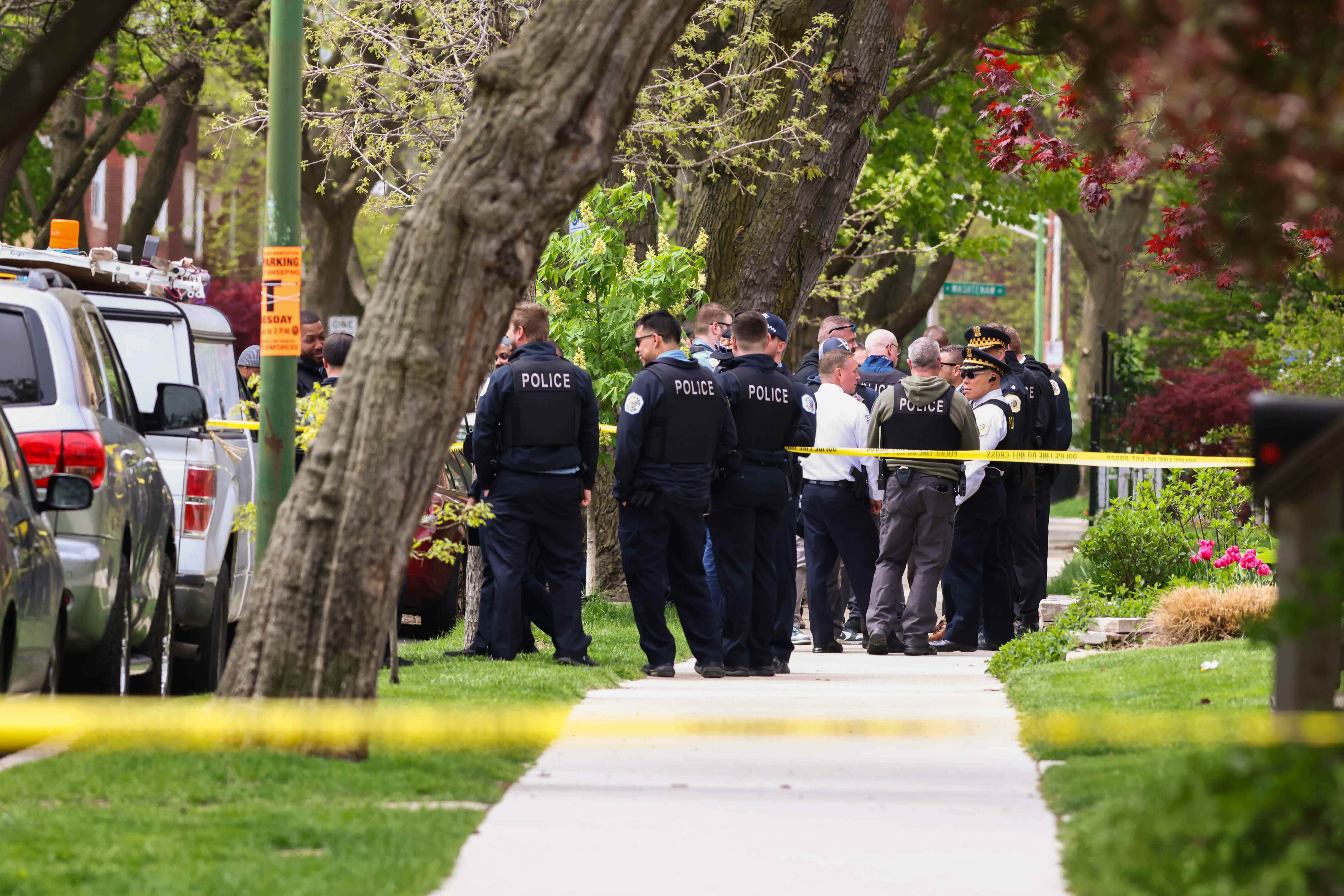 The shooting took place at Endeavor Health Swedish Hospital in Chicago at around 10:50 a.m