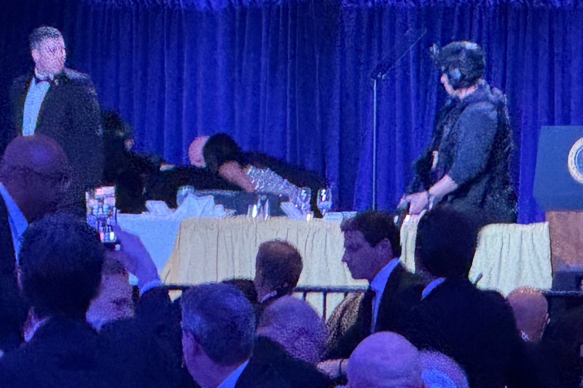 Trump Admits He Should Have Gotten Down Faster As Shots Began At White House Correspondents’ Dinner