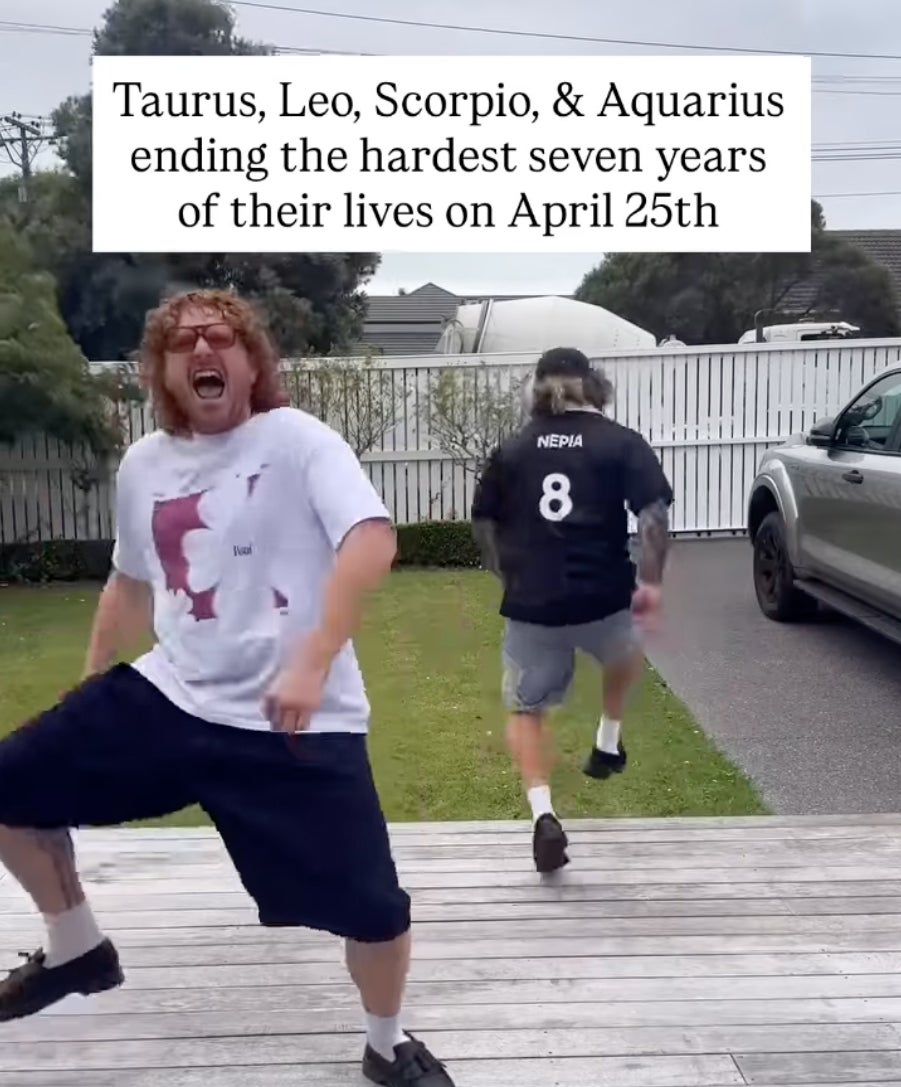 Hard times: Meghan reshared a post about her star sign on her social media over the weekend