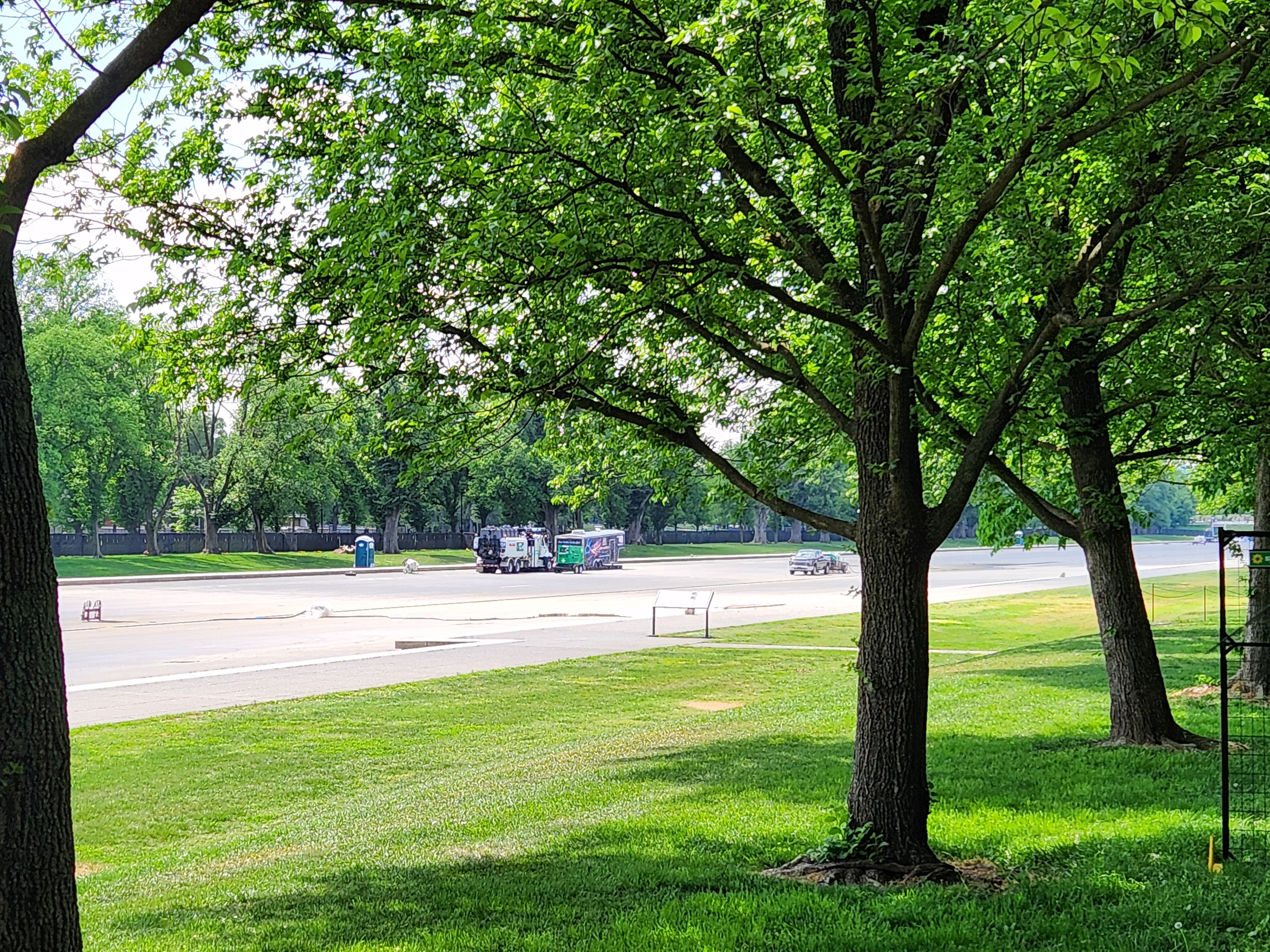 Only a mini conception of nan Reflecting Pool has been painted complete pinch nan caller surface, which began to look past week. The size of nan task is immense