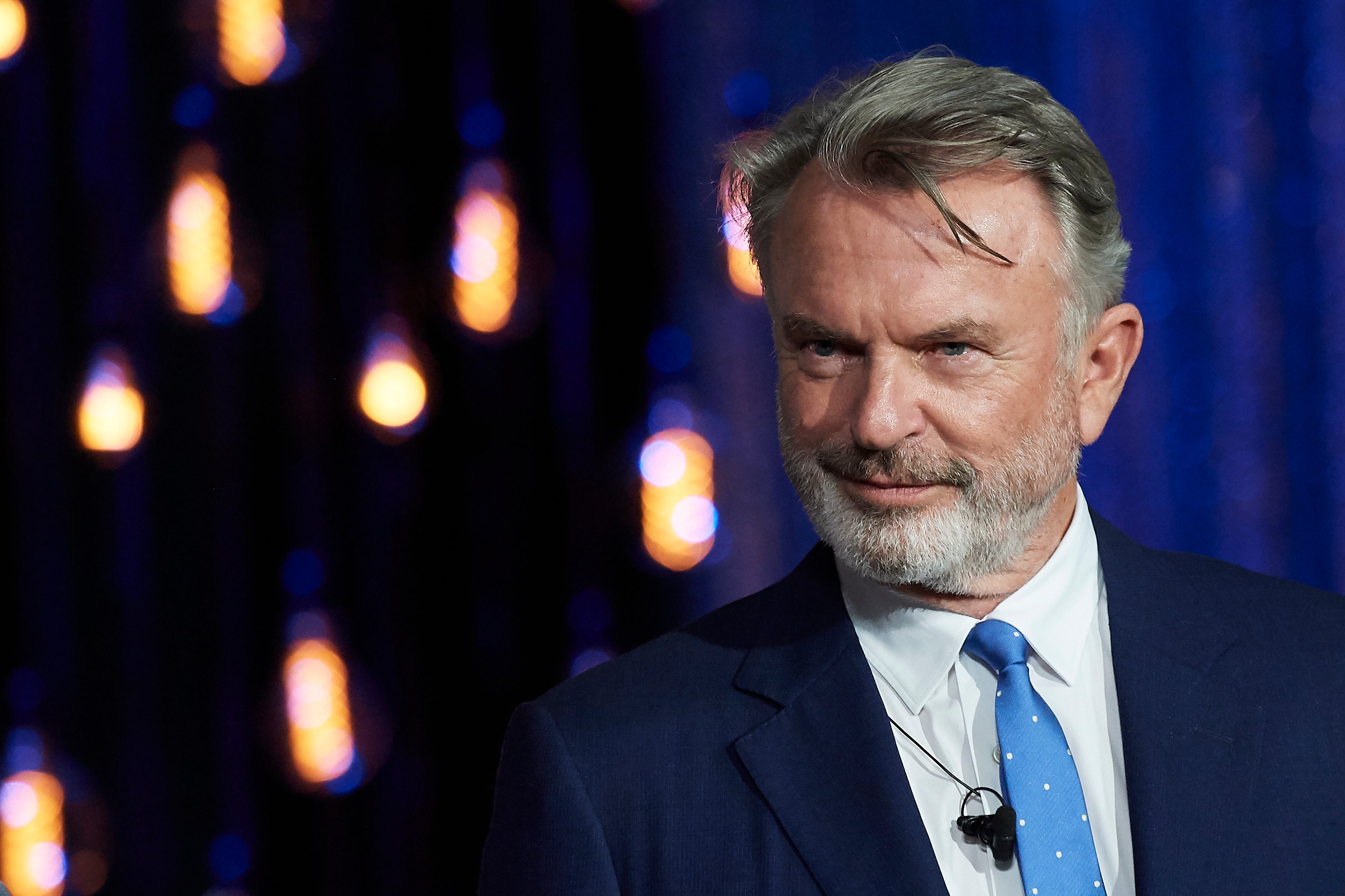 Sam Neill said it’s time for him to ‘do another movie’ after positive health update