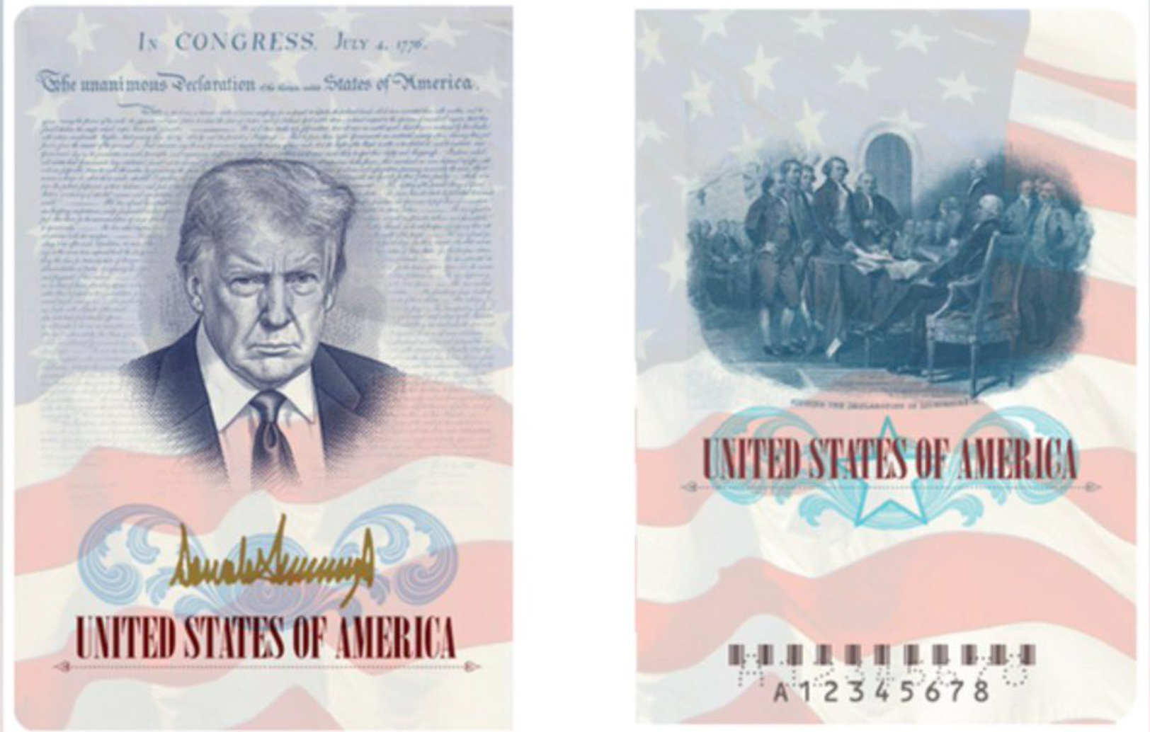 Trump’s Face To Be Included On Us Passports To Mark America’s 250th Anniversary, Report Says