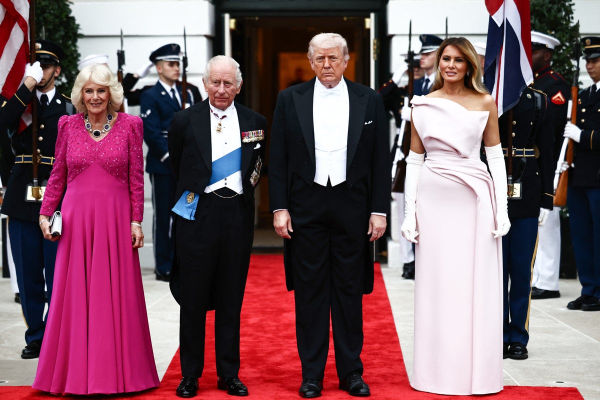 Treats From Melania Trump’s White House Beehive Featured In State Dinner Menu For King Charles And Queen Camilla